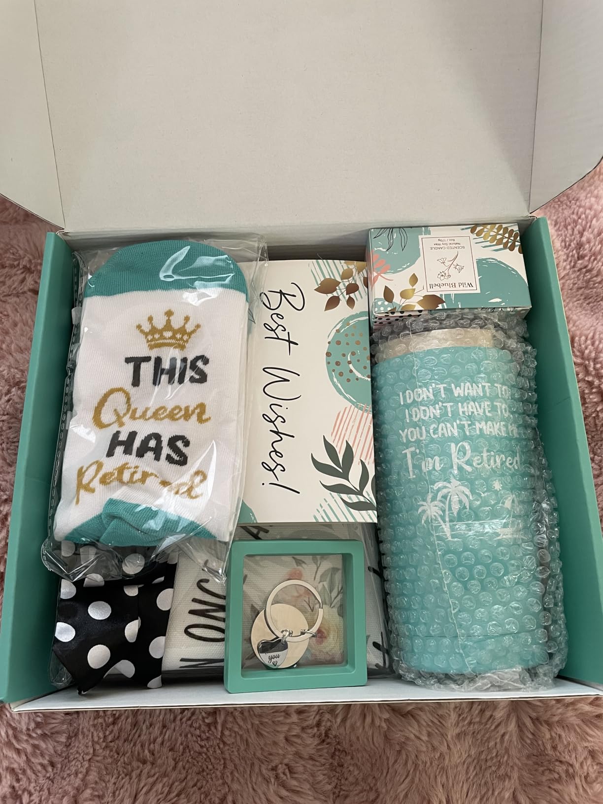 Retirement Gifts for Women 2026, Best Cool Retirement Gifts for Coworker Teacher Nurses Boss Friends Mom Grandma Retirees, Coworker Farewell Leaving Going Away Gift with 20Oz Tumbler Canvas Tote Bag | Cool Retirement Gifts Basket for Retiree Nurse Boss Friend Mom Grandma, Coworker Farewell Leaving Going Away Gift w/ Tote Bag customer photo 2
