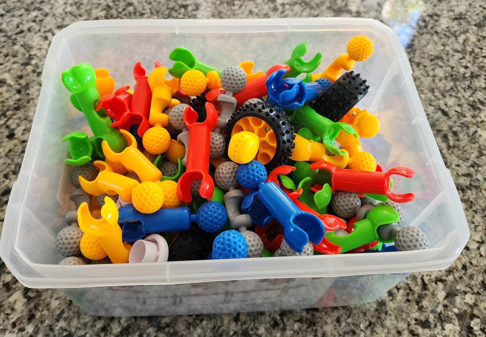 170 Pcs STEM Building Toys for Kids Ages 4-8, Building Blocks Educational Construction Engineering Building Kit for Ages 3 4 5 6 7 8 9 Year Old Creative Kids Games, Christmas Birthday Gifts Boys Girls customer photo 1