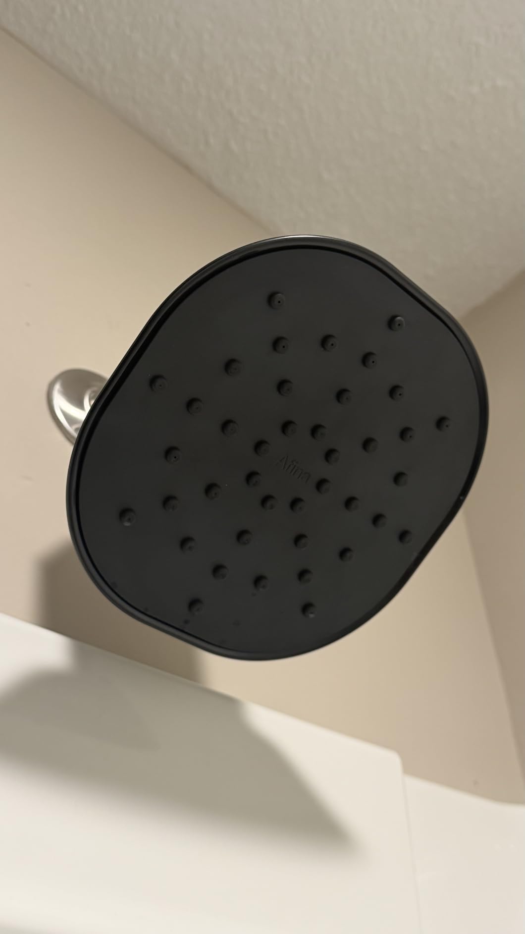 Afina Filtered Shower Head, High Pressure Rainfall (Brushed Nickel) | KDF-55 Shower Filter & Water Filter Showerhead for Hard Water, Reduces Chlorine for Softer Skin & Hair customer photo 2