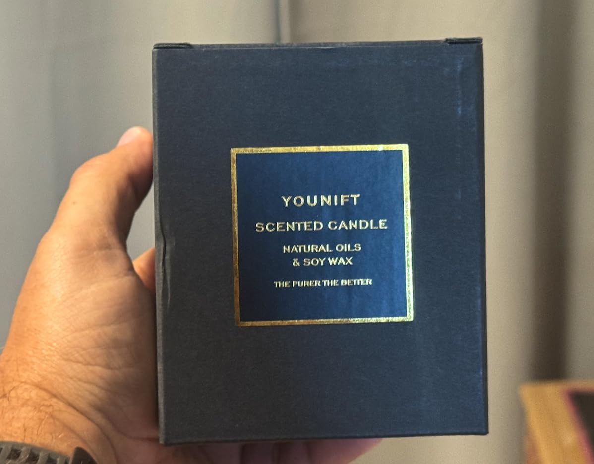 Younift Funny Scented Candle, House Warming Gifts New Home, Housewarming Gifts for Women, Men, Couple, New Homeowner - First Apartment Essentials - Closing Presents for Home Buyers - 9 oz customer photo 1