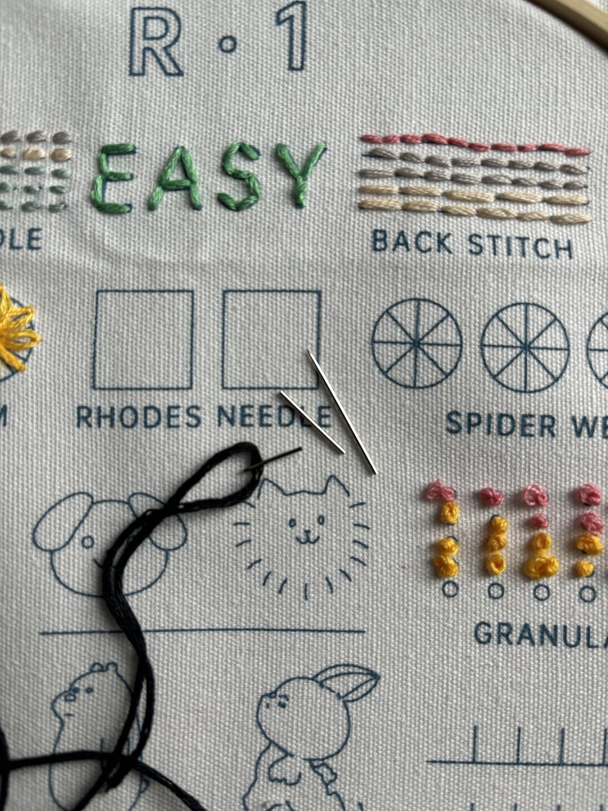 CYANFOUR Embroidery Kit for Beginners with Step-By-Step Guidance & Videos customer photo 2