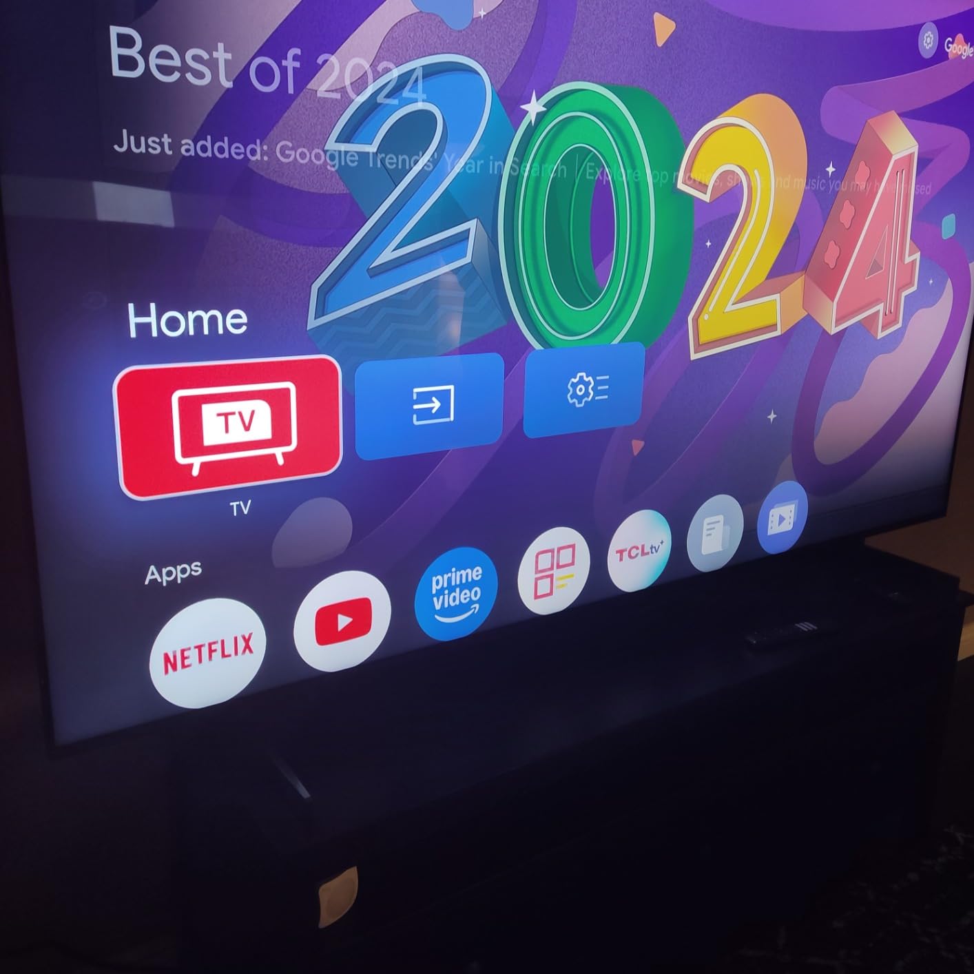 85-Inch QM85 QLED 4K Smart QD-Mini LED TV with Google TV (85QM851G, 2024 Model) Dolby Vision IQ HDR, Dolby Atmos, Game Accelerator up to 240Hz, Voice Remote, Works with Alexa, Streaming Television customer photo 2