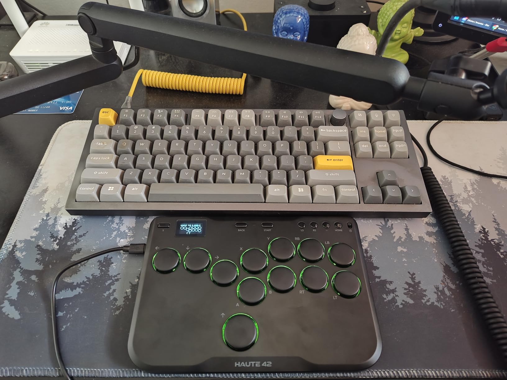 JZW-Shop Haute42 Leverless Arcade Stick P12, All-Button Arcade Controller customer photo 1