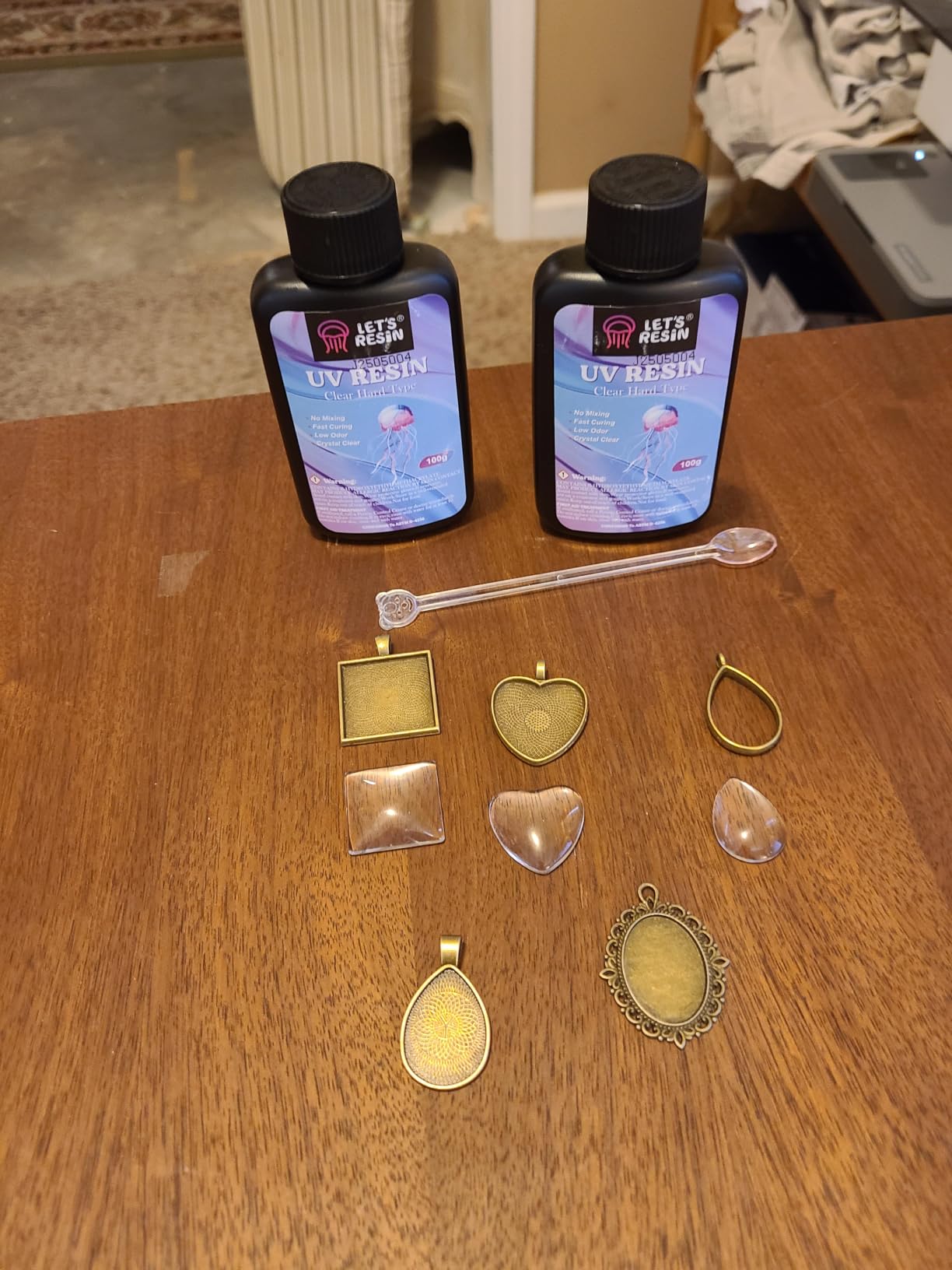 KISREL 300g UV Resin Jewelry Making Kit, Resin with Light and Molds customer photo 1