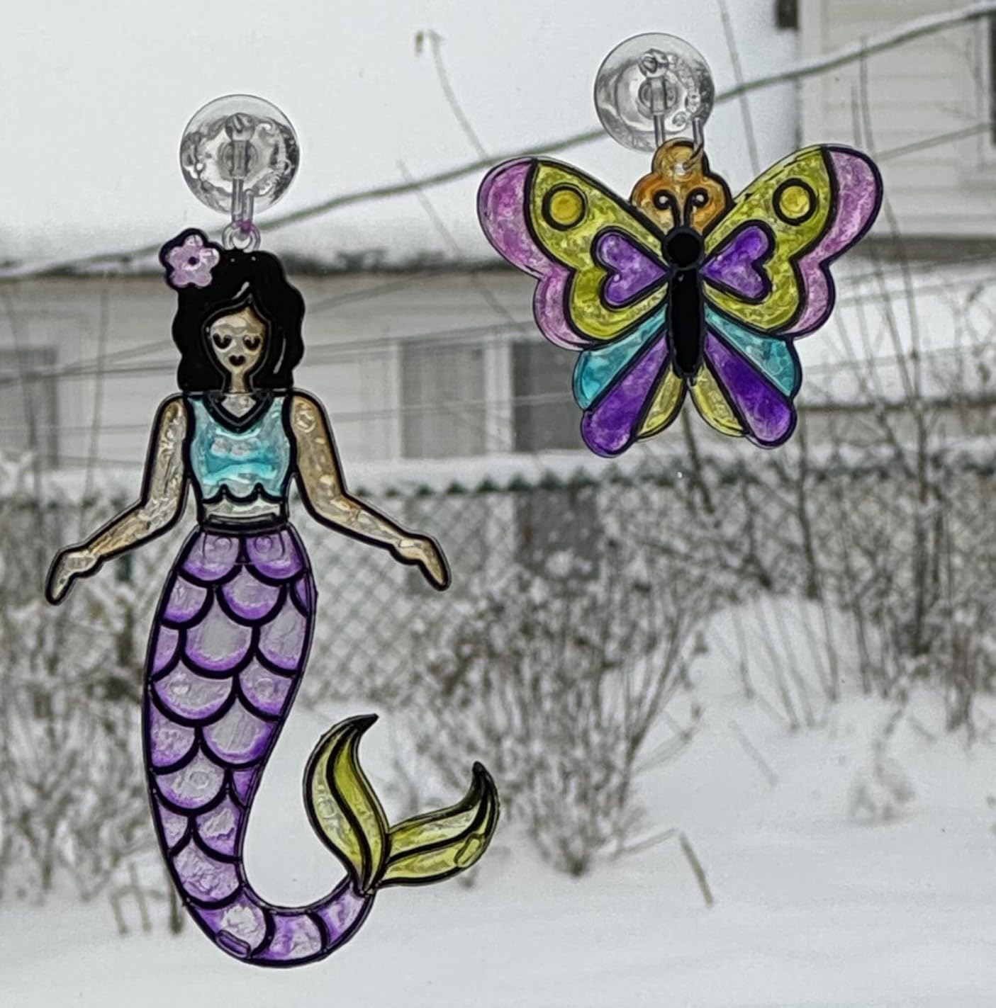 Imagimake Window Art - Princess, Mermaid, Unicorn 32 Pieces Suncatcher Kit customer photo 2