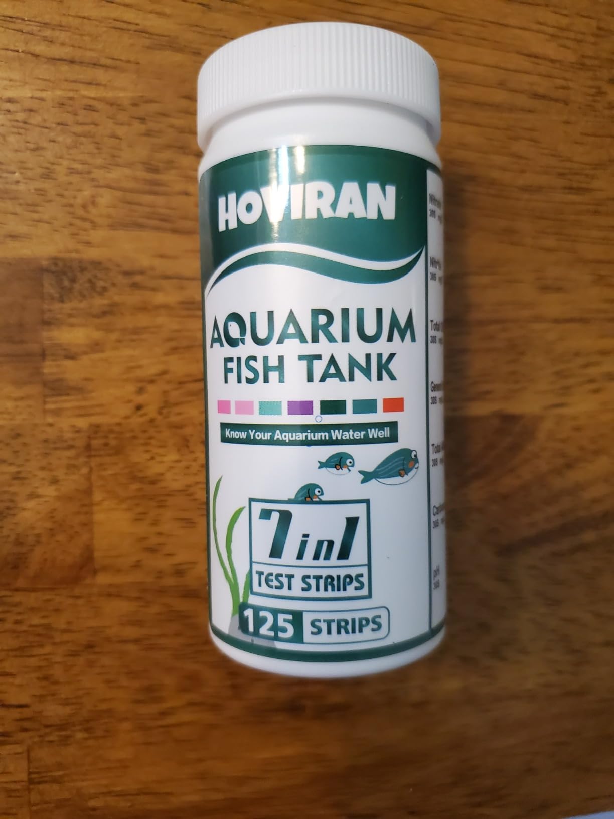 7 Way Aquarium Test Strips, 125 Strips for Fish Tank & Pond Test Kit customer photo 1