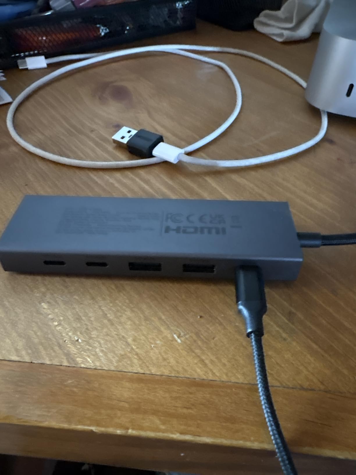 UGREEN Revodok Pro USB-C Hub 6 in 1 10Gbps 4K 60Hz HDMI | 100W PD charging, compatible with MacBook Neo/Pro/Air, iPad Pro, Thinkpad Rog Ally and More customer photo 1