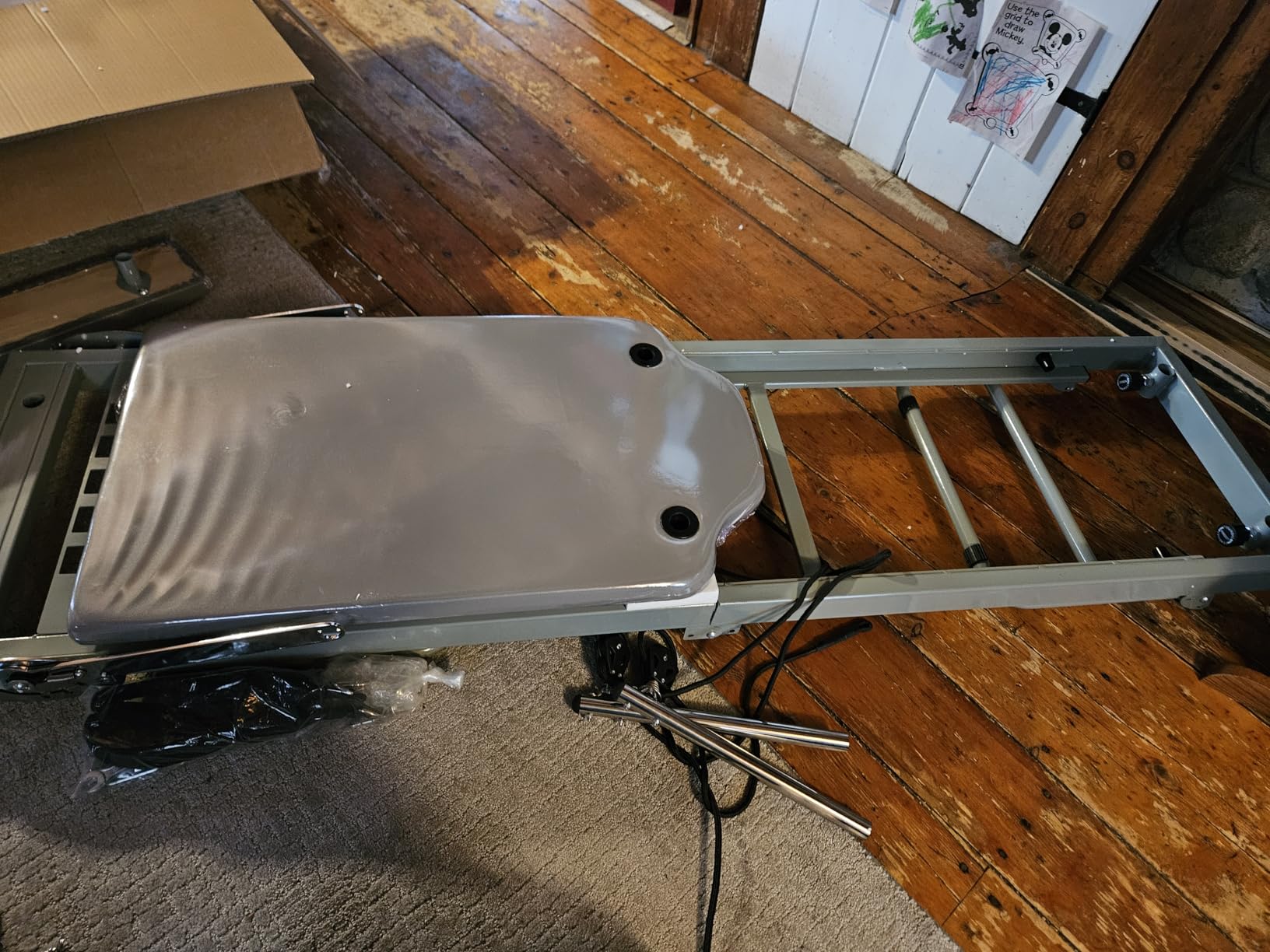 ARKANTOS Pilates Reformer Machine Foldable, Reformer Pilates Equipment for Gym Workout and Home Use, Suitable for Intermediate and Beginners Users customer photo 2