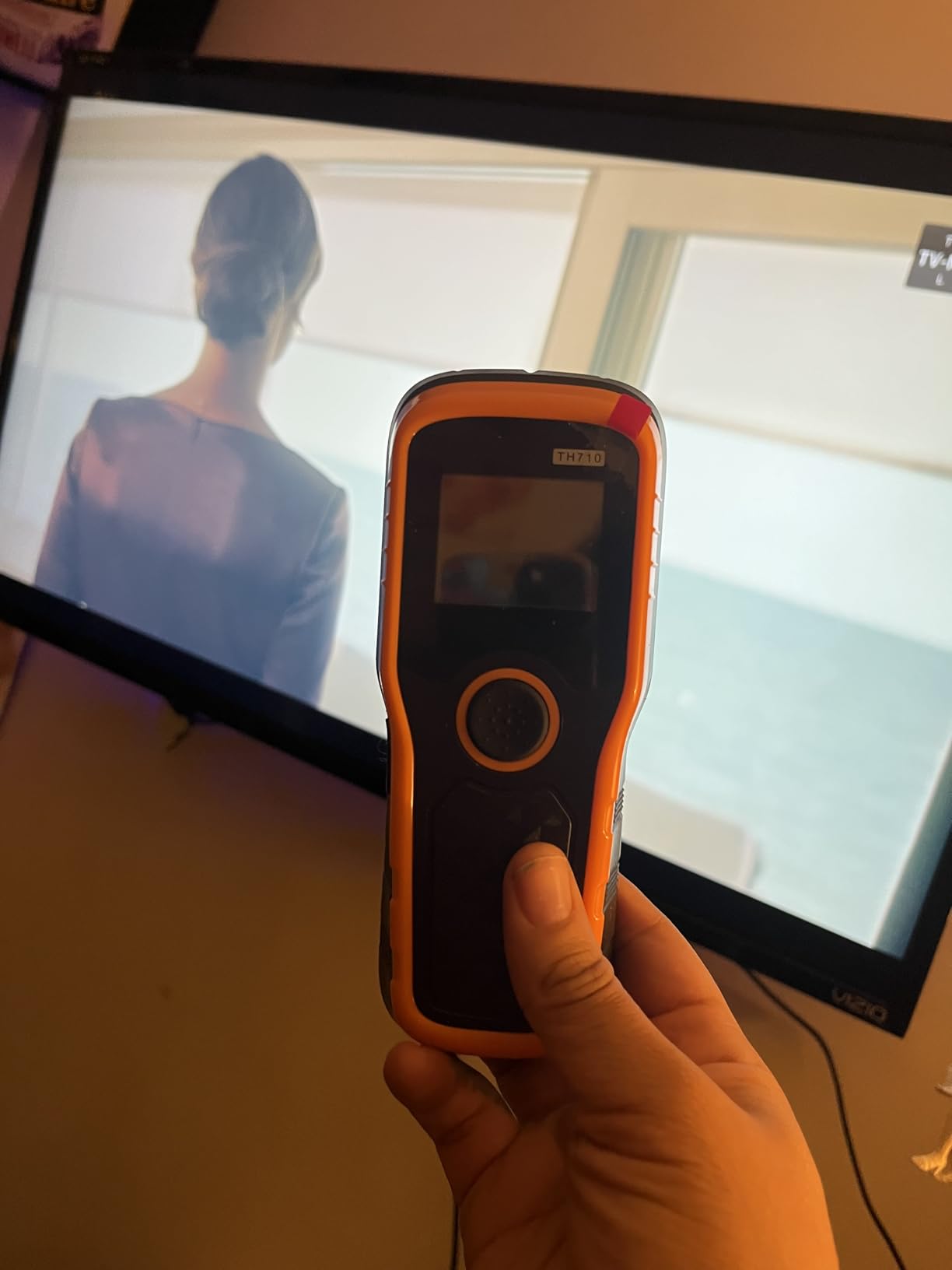 Stud Finder Wall Scanner, Advanced 5-in-1 Detector, Orange customer photo 1