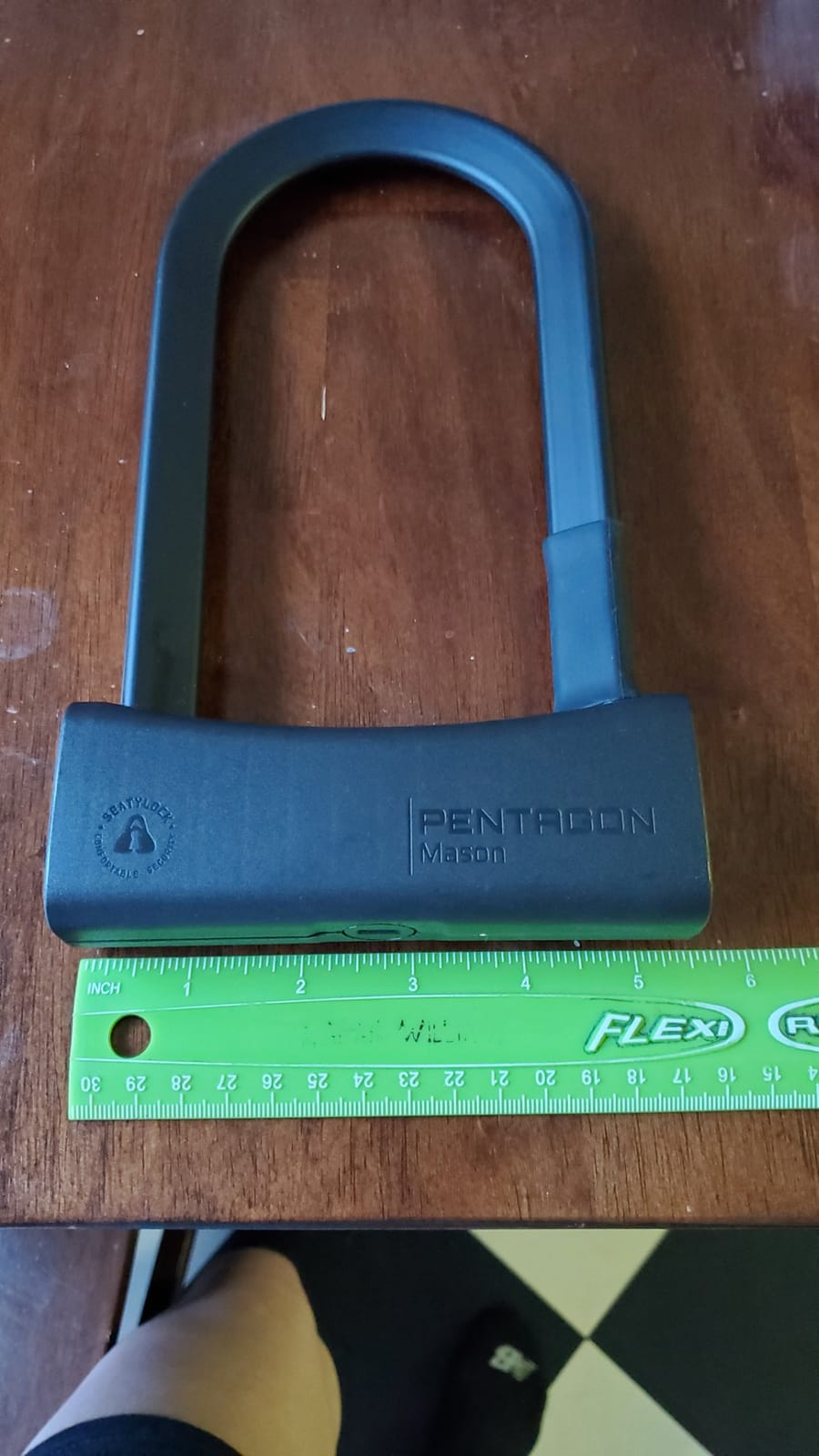 Seatylock Mason Lightweight Sold Secure Diamond Bike U Lock customer photo 2