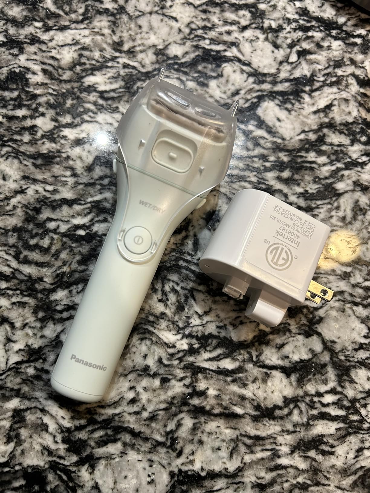 Panasonic Electric Bikini Trimmer, Waterproof Full-Body Cordless Electric Razors for Women Legs with Bikini Attachments, 3 Hypoallergenic Blades, for Travel, Shower, and Everyday Use - ES-AWL6AG customer photo 2