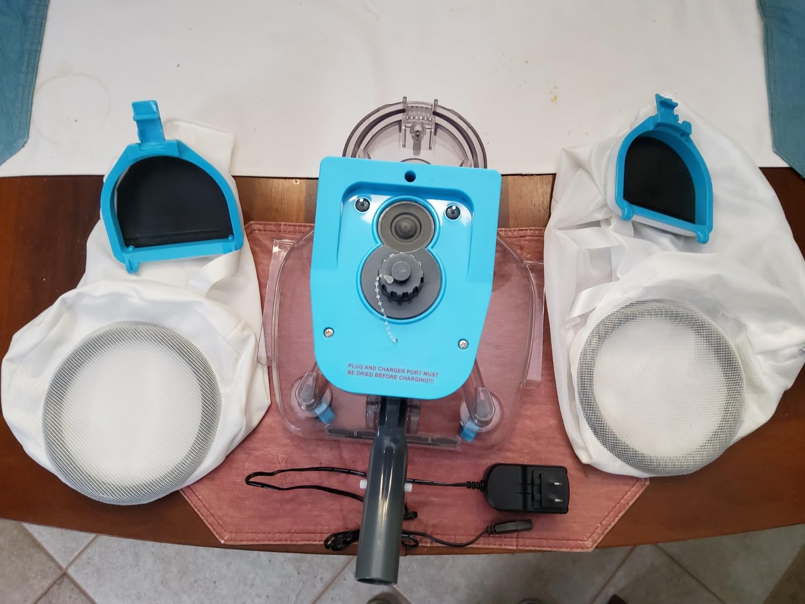 Cordless Pool Leaf Vacuum Cleaner for Pools, 24 GPM Pool Vacuum customer photo 1
