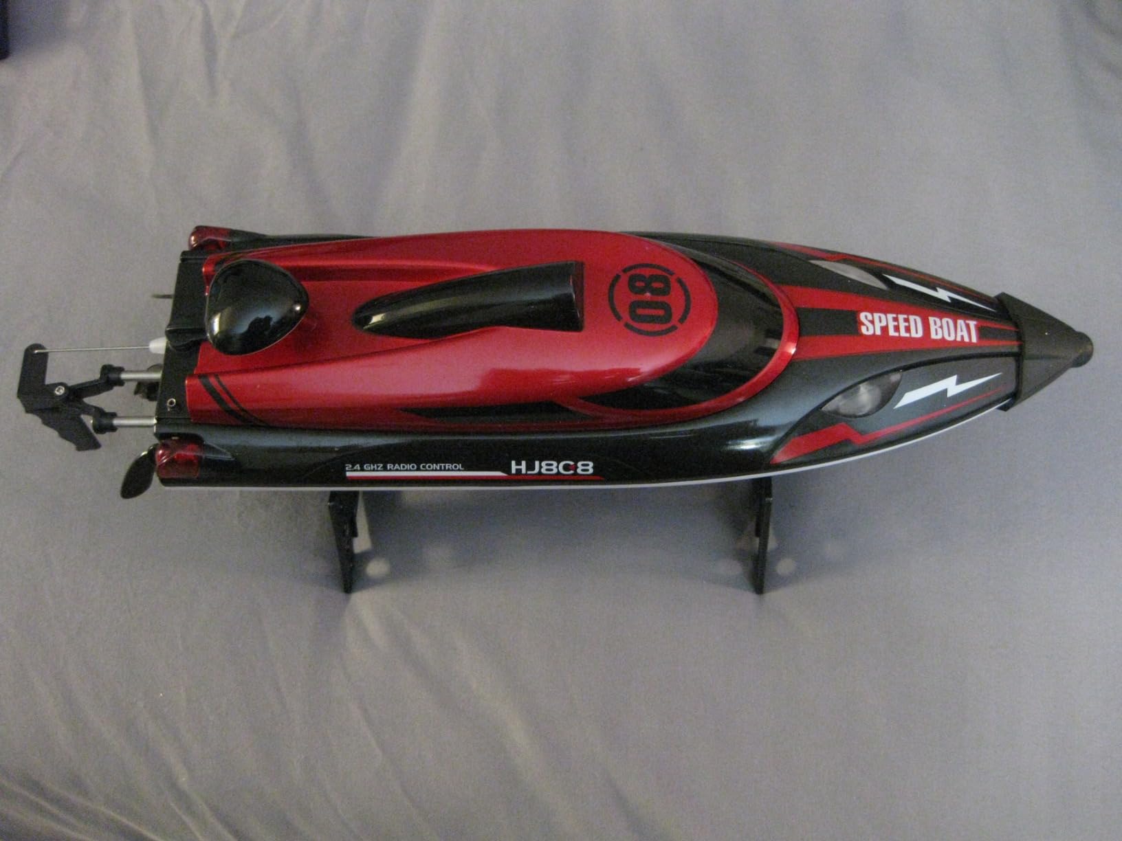14 Inch RC Boat High Speed Remote Control Boat for Kids and Adults, 2.4GHz Outdoor Water Toy 23+ MPH Race Boat for Pool Lake & Great River customer photo 1