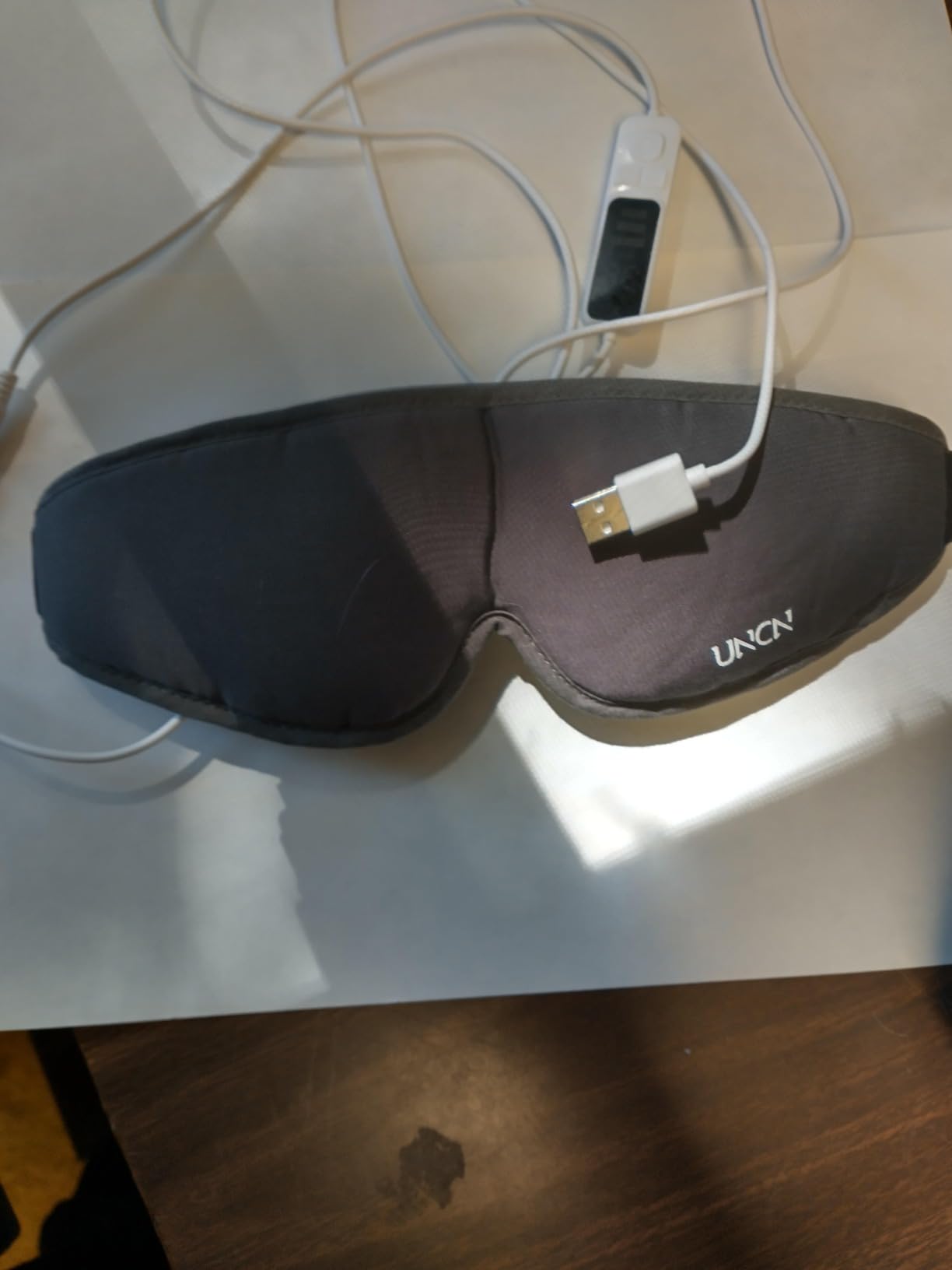 Eye Massager, Heated Massage Eye Mask customer photo 1
