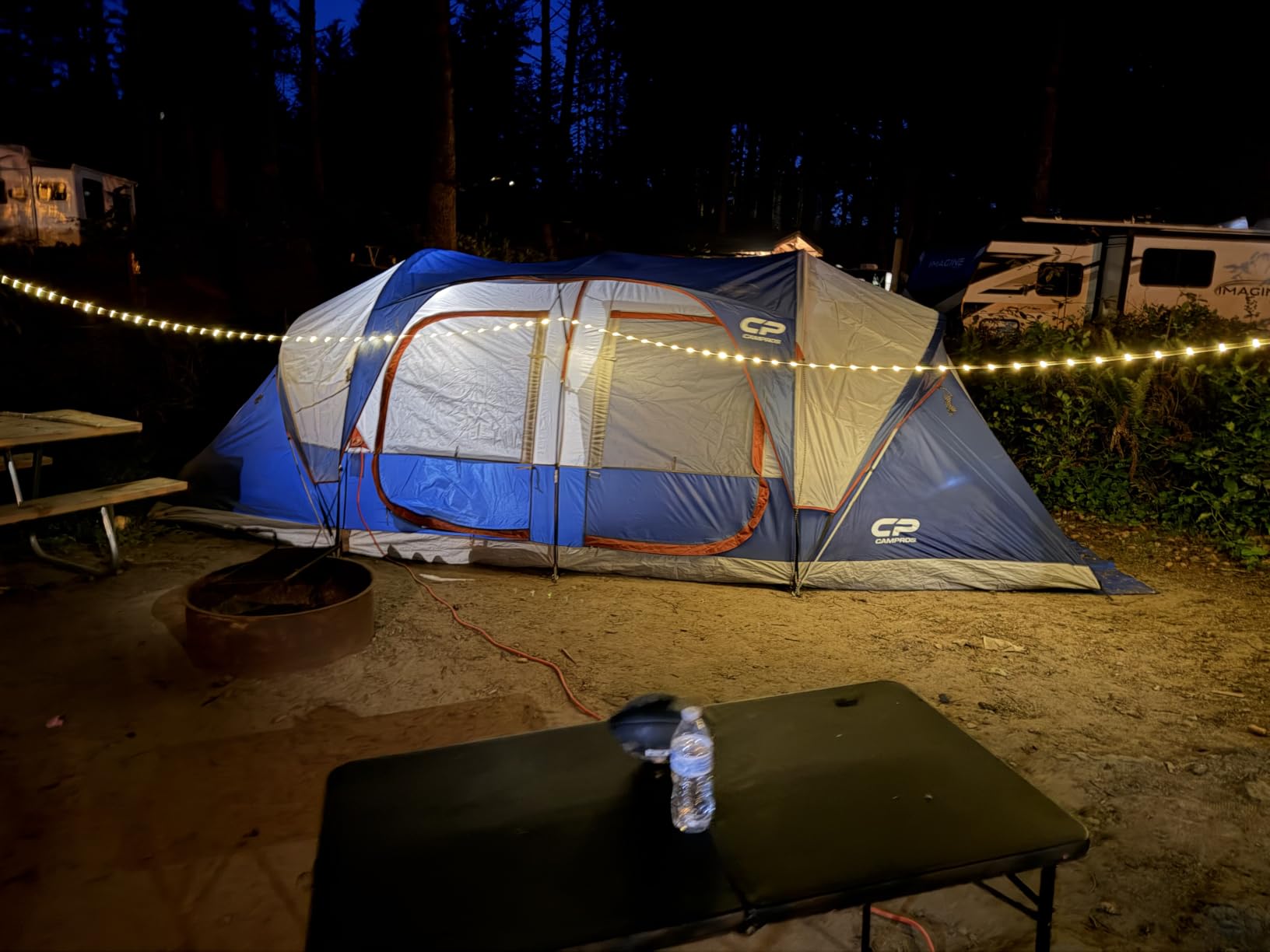 OGERY Camping String Lights 4 in 1, 32.8FT Quick Storage 8 Modes Protable customer photo 1