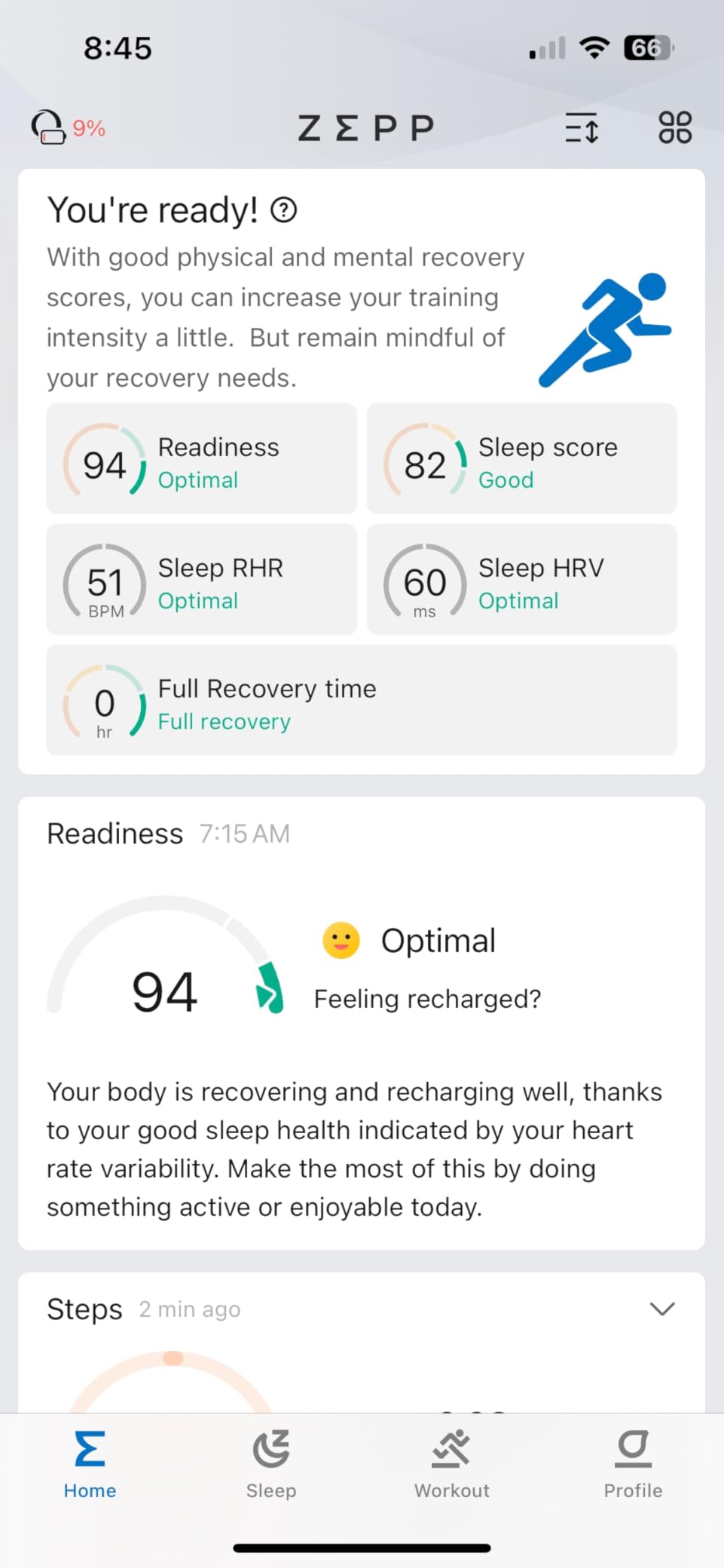 Amazfit Helio Smart Ring, Monitor Sleep/Heart, Water-Resistant, iOS/Android | Subscription Free, Titanium Alloy, Fast 1.4-Hr Charging, Monitor Sleep, Heart Rate & Stress (Size 12) customer photo 1