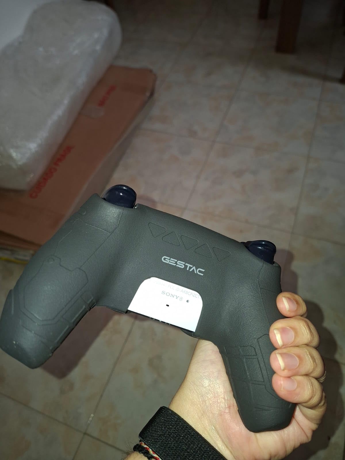 GeekShare G.S.TAC Tactical for PS5 Controller Skin Set, Anti-Slip Silicone Protective Cover Skin Case for PS5 Wireless Controller with 2 Thumb Grip Caps and 2 Stickers - for Black Myth: Wukong customer photo 1