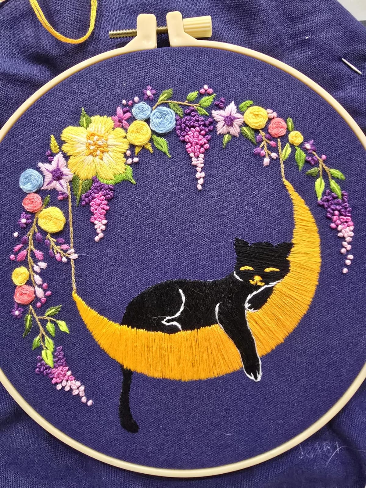 Louise Maelys 3 Sets Funny Embroidery Kits for Beginners customer photo 1