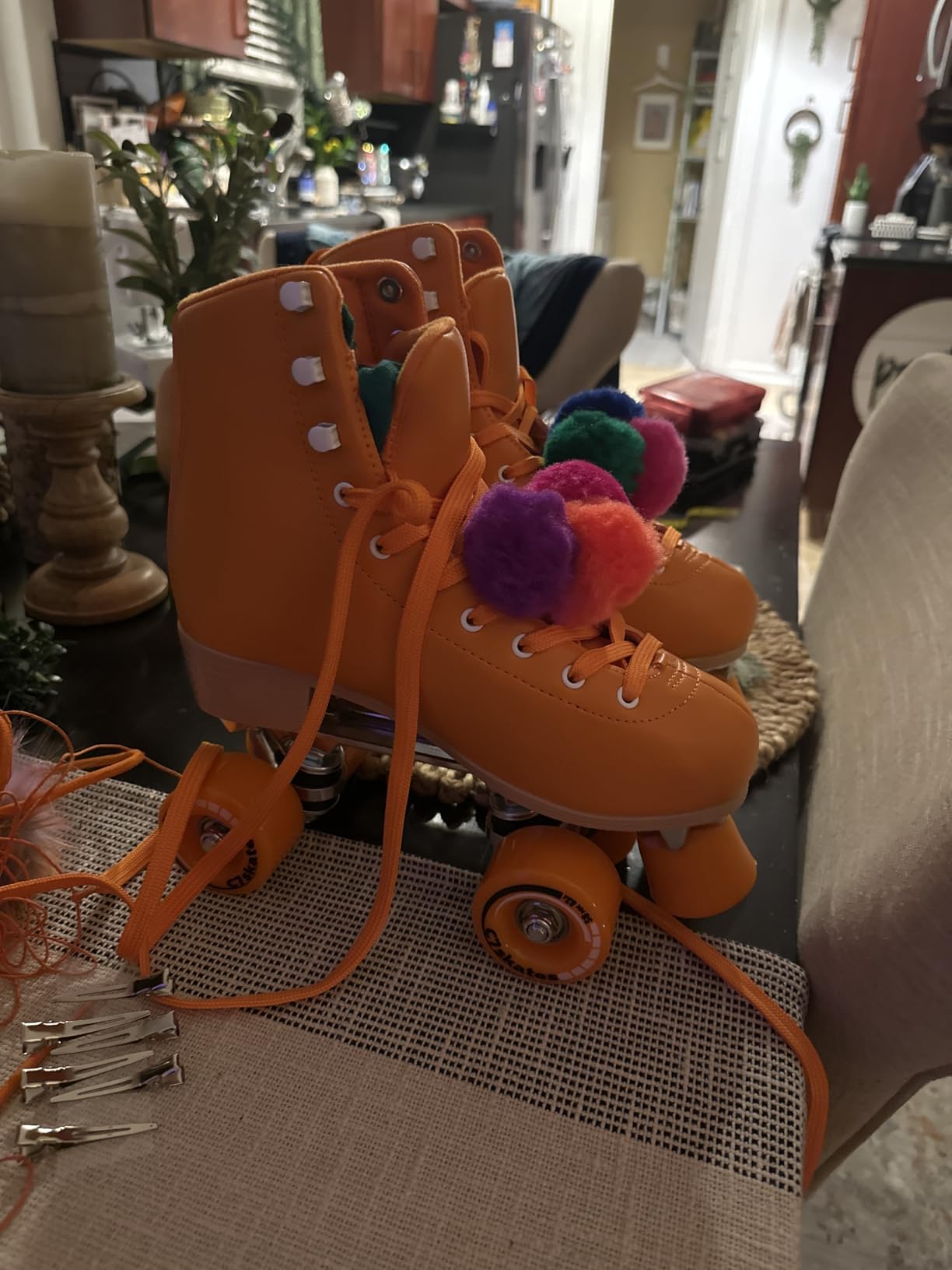 C SEVEN High-Top Quad Roller Skates for Girls and Women, 4-Wheel Skates customer photo 1
