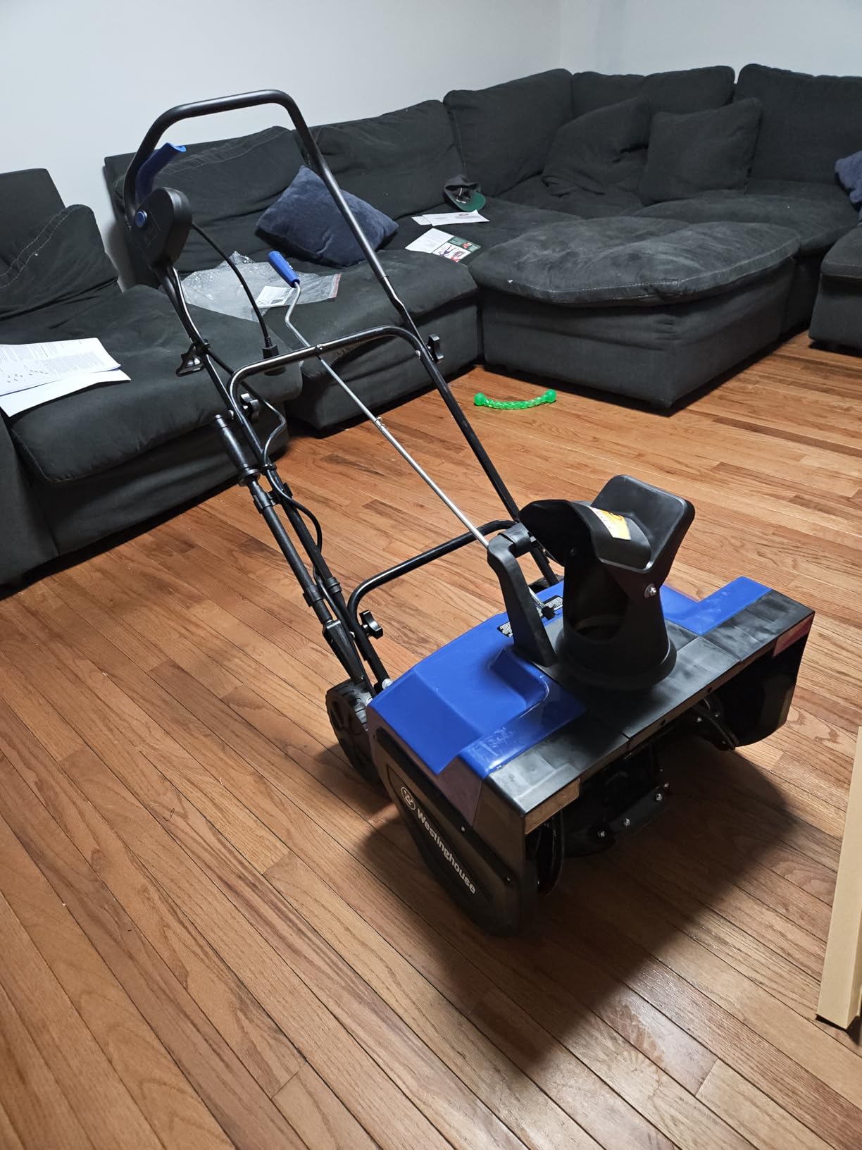 Westinghouse WSnow22 Corded Snow Blower 22 Inch, Steel Auger, Dual LED Lights, Electric Snow Blower with 25ft Throwing Distance, Plows 840lbs/min, Adjustable Chute customer photo 1