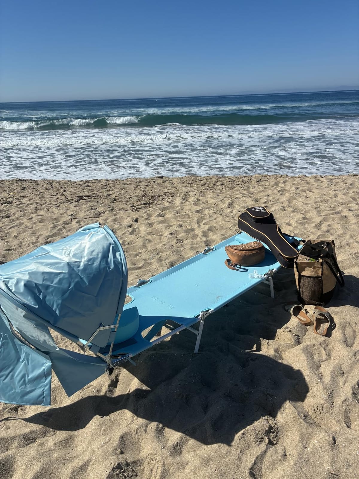 Backpack Beach Tanning Lounge Chair with Canopy Shade Face Hole Padded Adjustable Washable, 6 Position Layout Chair for Outside Sunbathing Poolside Lawn, UPF 50+ Wind-Resistant Sun Shade, 2Pack customer photo 1