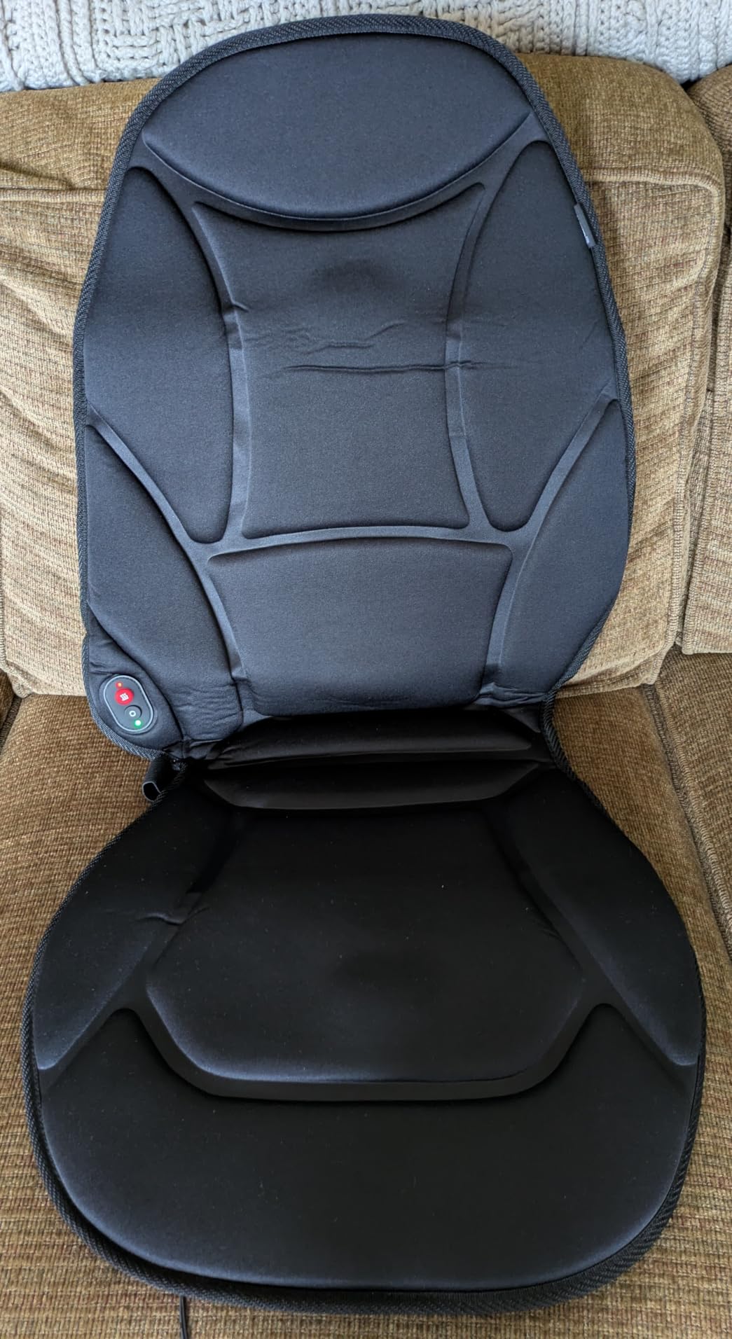 COMFIER Back Massager with Heat, Vibration Massage Chair Pad with 8 Motors customer photo 1