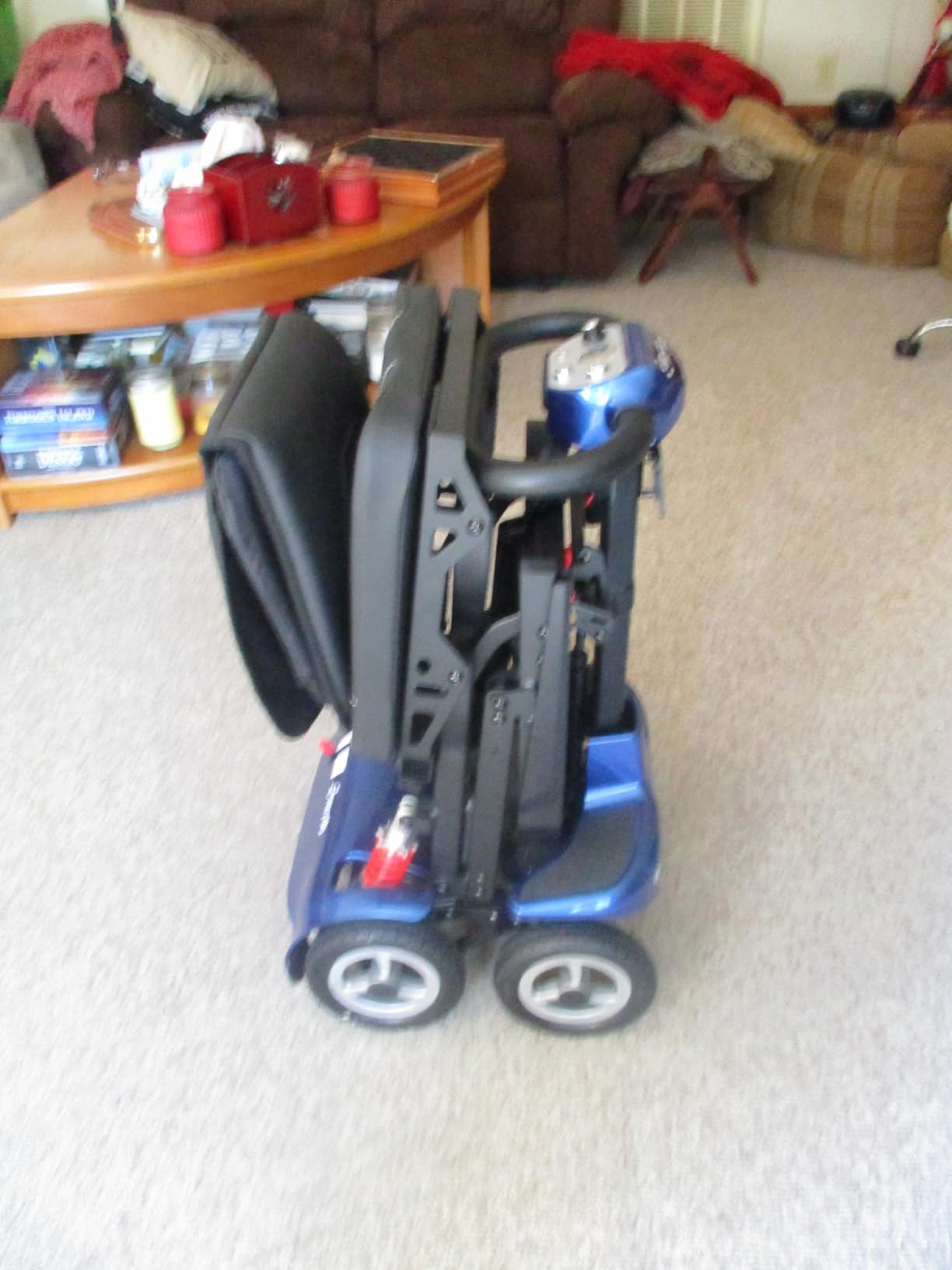 4-Wheel Folding Mobility Scooters for Seniors & Adults - 37.5lbs Light customer photo 2