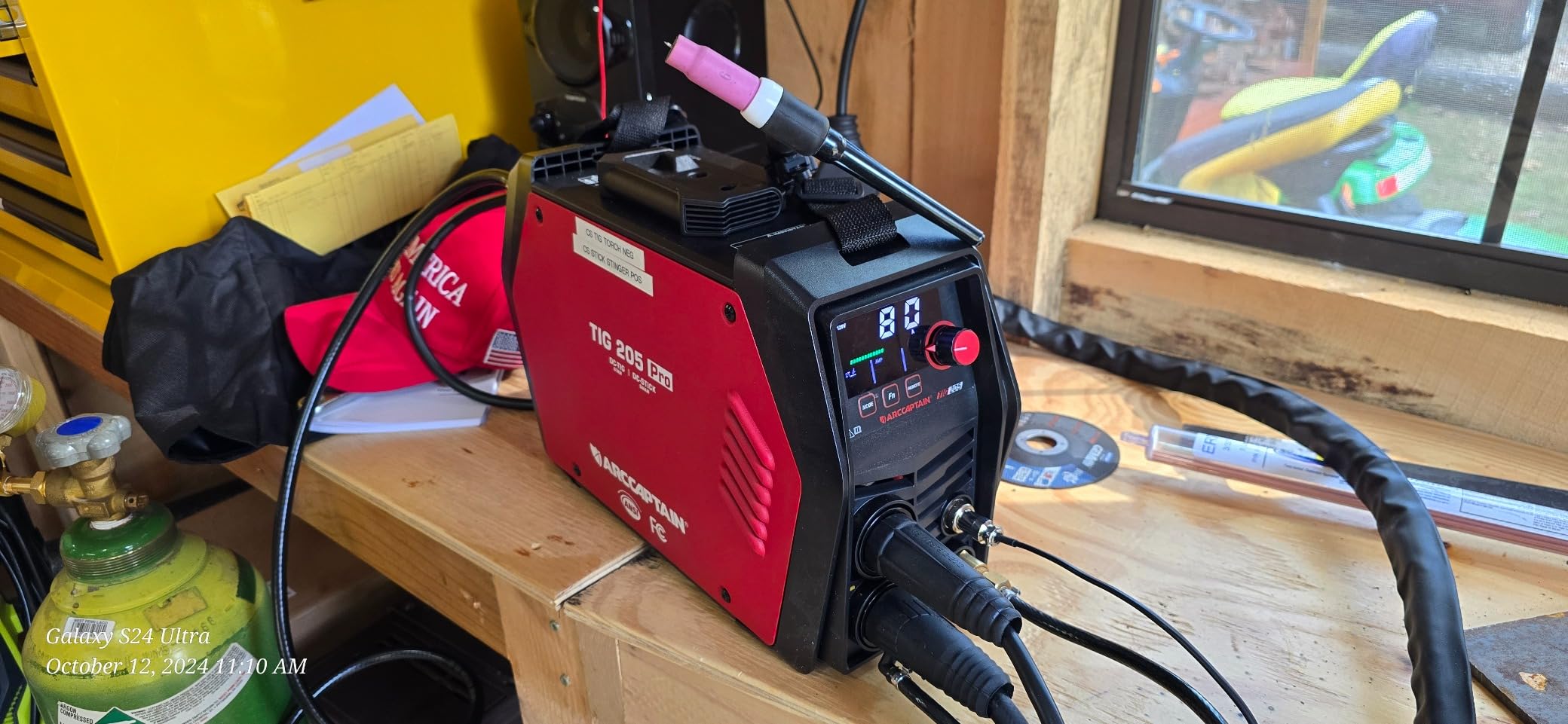 ARCCAPTAIN TIG 205 Pro Welder, 5 In 1 Welding Machine, 120/240V customer photo 1