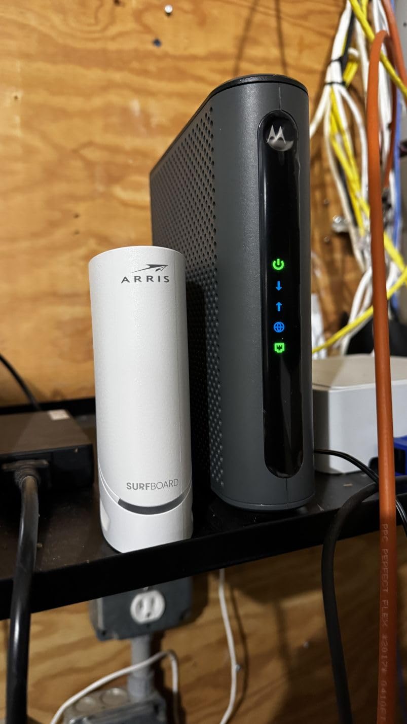 Arris Surfboard S34 DOCSIS 3.1 Multi-Gig Cable Modem | 2.5Gbps + 1Gbps Ethernet Ports | Compatible with Xfinity, Cox, Spectrum | Next Gen Upstream | Modem Only, Router Required customer photo 2