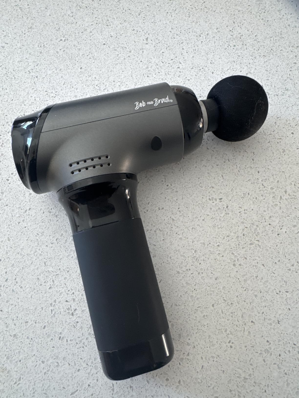 BOB AND BRAD T2 Pro Deep Tissue Massage Gun with Heat & Cold, Percussion customer photo 1