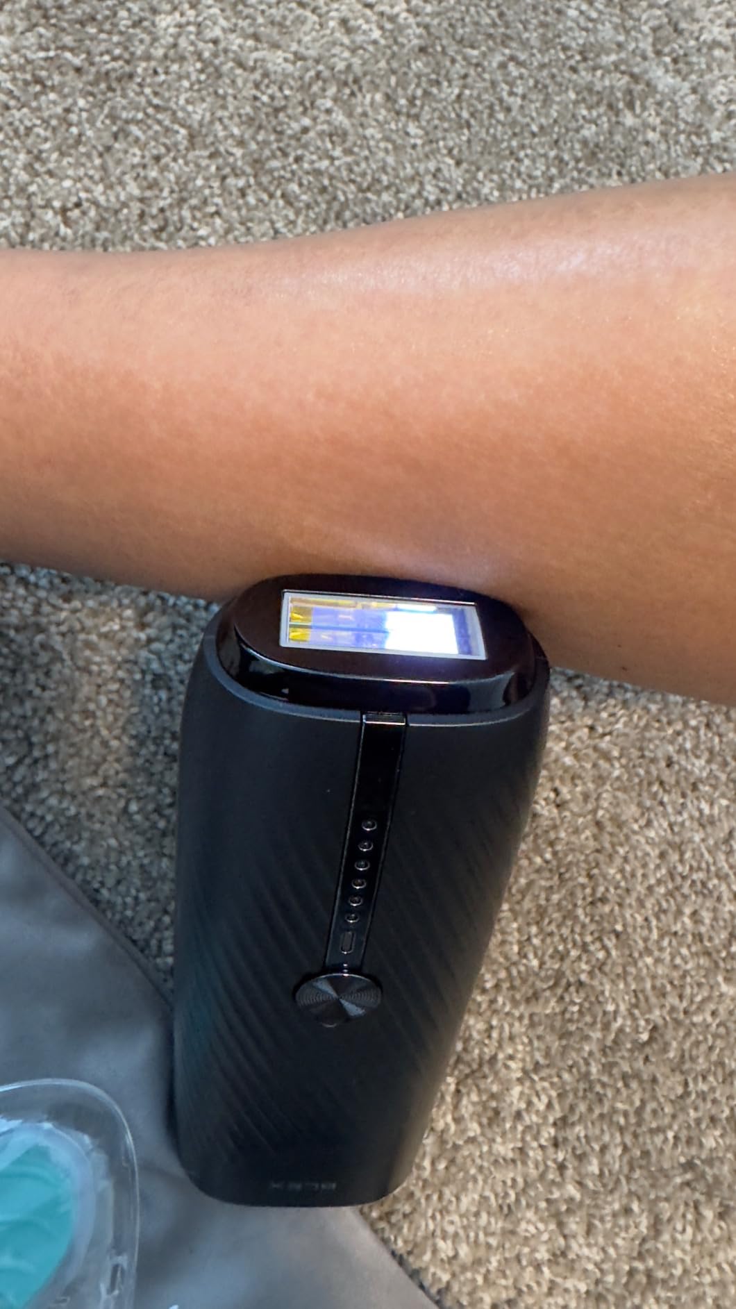 Blex Laser Hair Removal for Women and Men, IPL Hair Removal Device Effective in 2 Weeks, with Ultra-Fast 0.2s Light Emission, Comfortable and Painless, Black customer photo 1