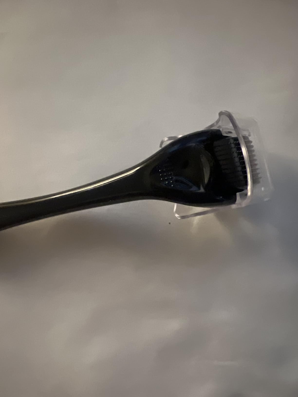 Micro Needling Roller Beard Roller 540 Stainless Steel Micro Needling Roller for Hair Body Home Use (Black) customer photo 2