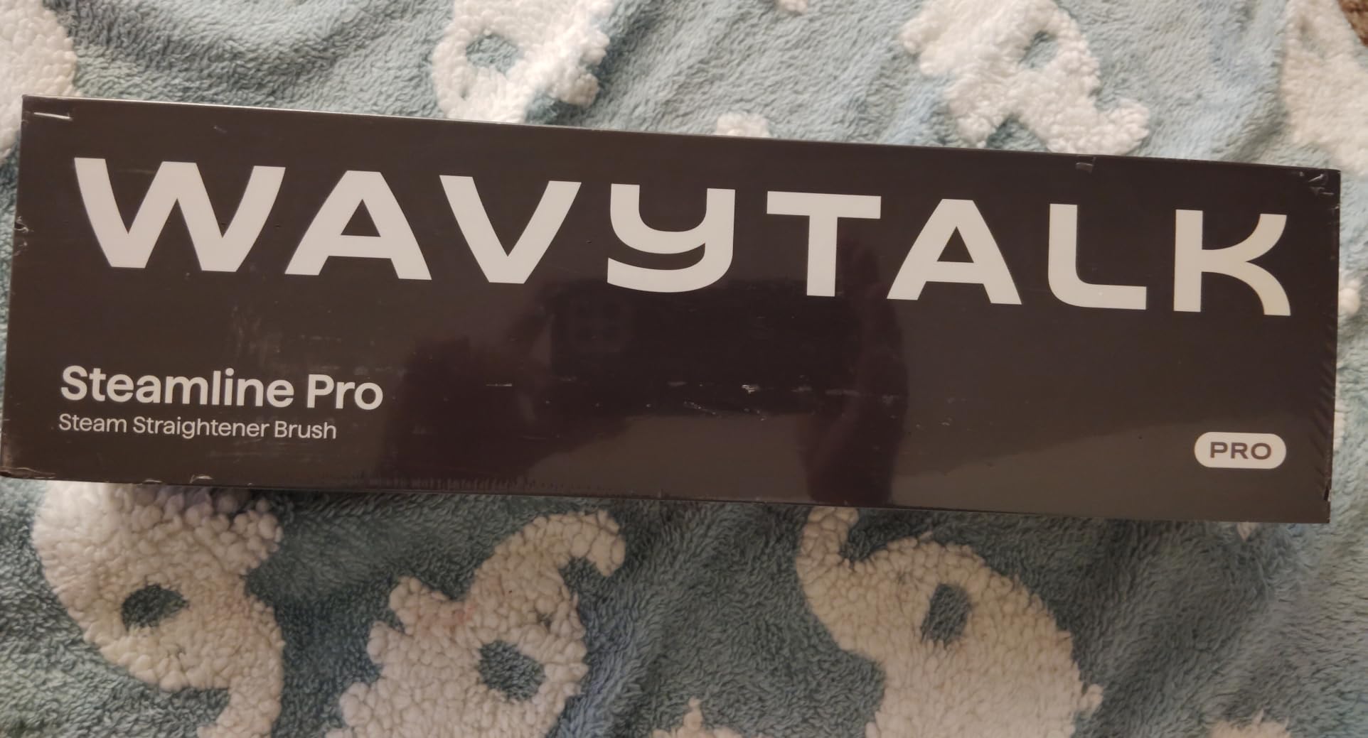 Wavytalk Pro Steam Hair Straightener Brush Steamline Pro Straightener Brush customer photo 2