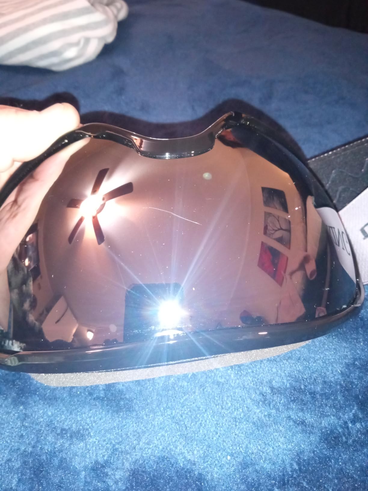 Innerking OTG Ski Goggles, Anti-Fog Snowboard Goggles for Men & Women customer photo 2