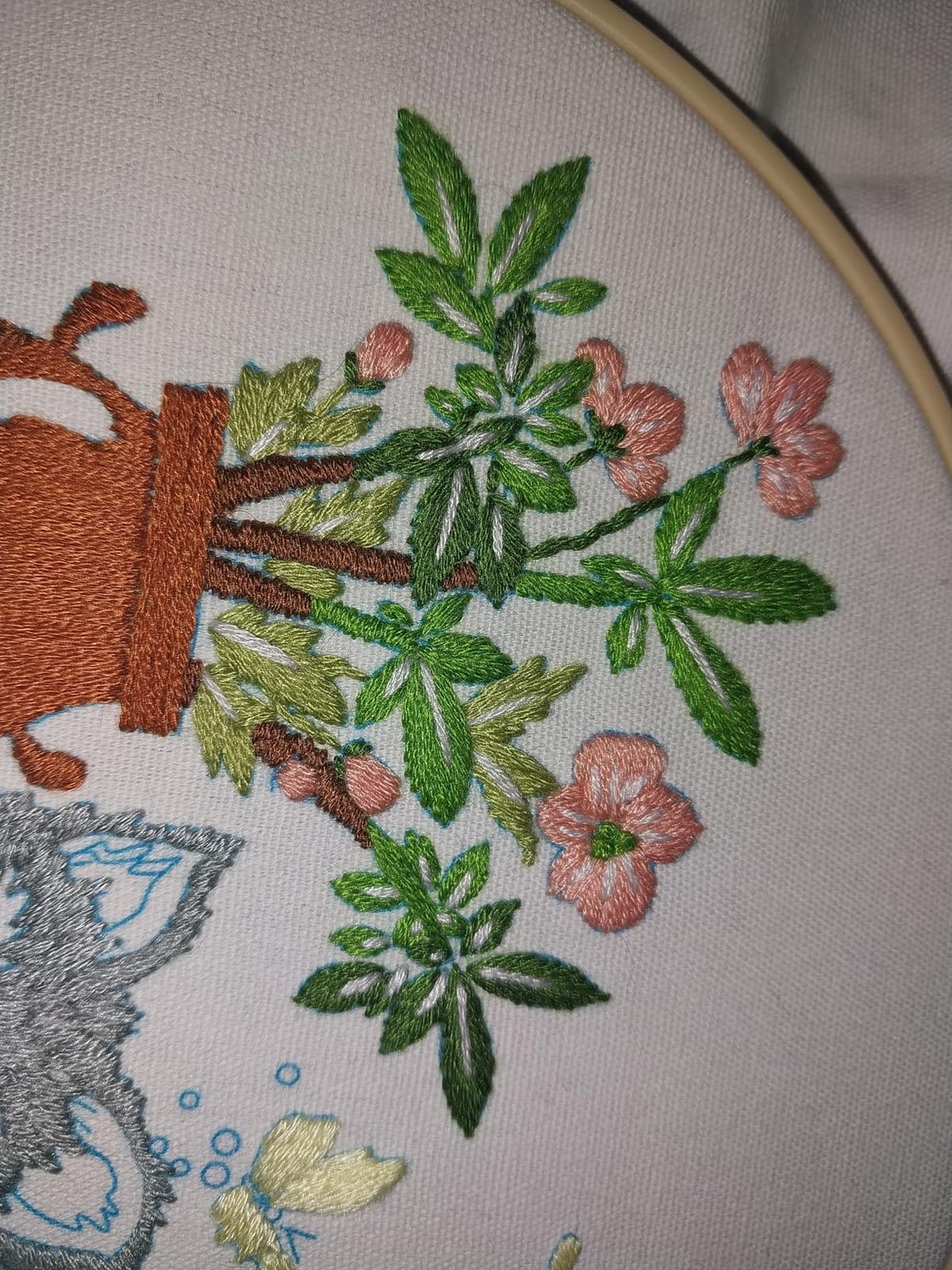 COCOMOX 3 Sets Floral Embroidery Kit for Beginners Adults Cross Stitch Kits customer photo 1