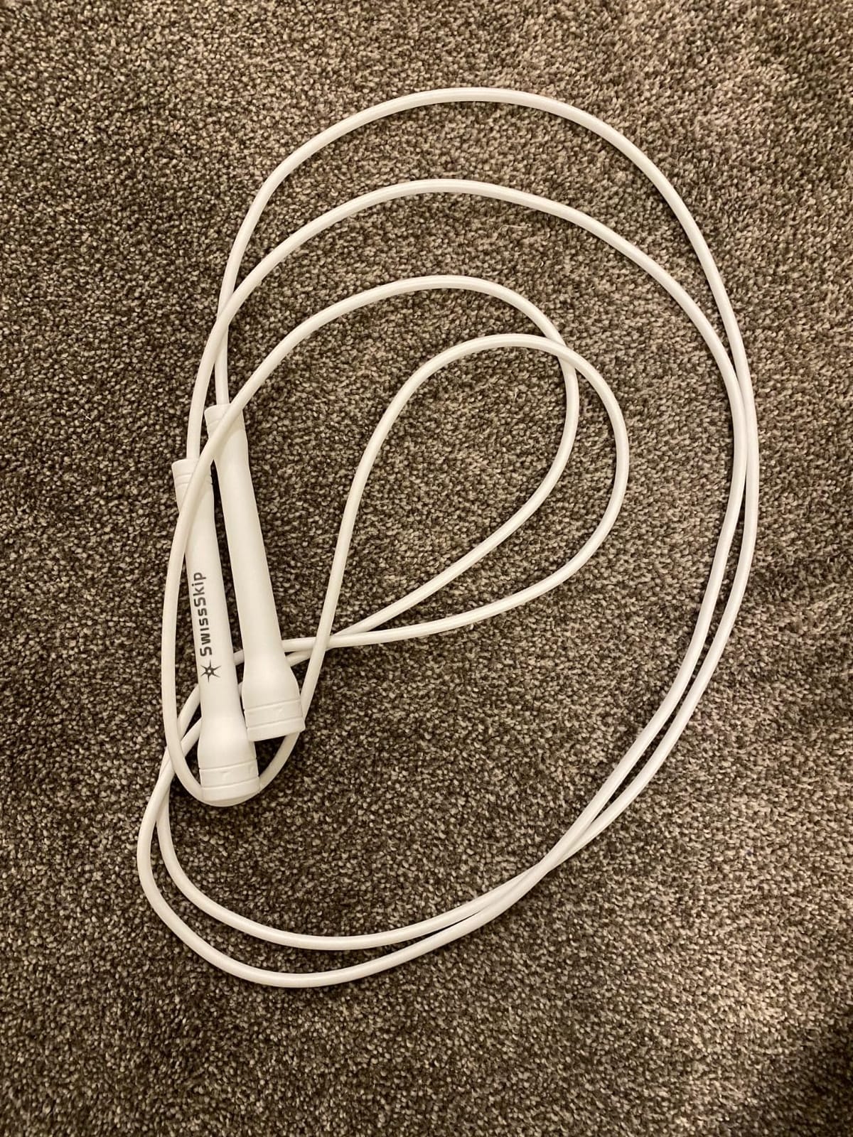 Swissskip Speed Jump Rope by Dayan Kolev, 5mm PVC Skipping Rope, Great for Beginners and Advanced Athlets, Designed for Fitness, Cardio, Boxing & CrossFit, Adjustable length with Unbreakable Handles customer photo 2