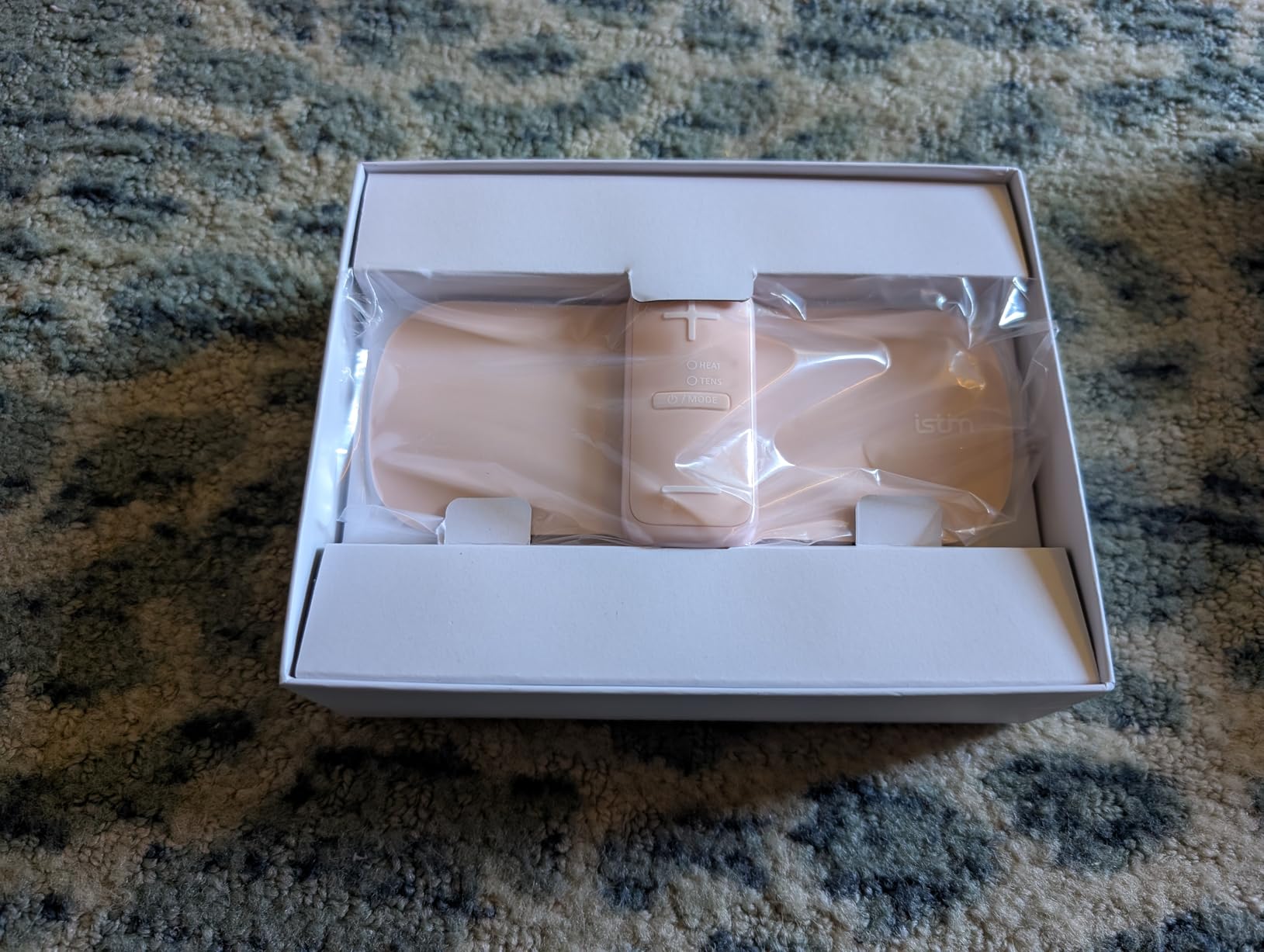 iStim S1 Wireless TENS Unit for Menstrual Relief – Period Pain Relief Device for Period Cramps and Back Pain, TENS Machine with Heat, Rechargeable Drug-Free TENS Massager with Japanese Gel Pads customer photo 2