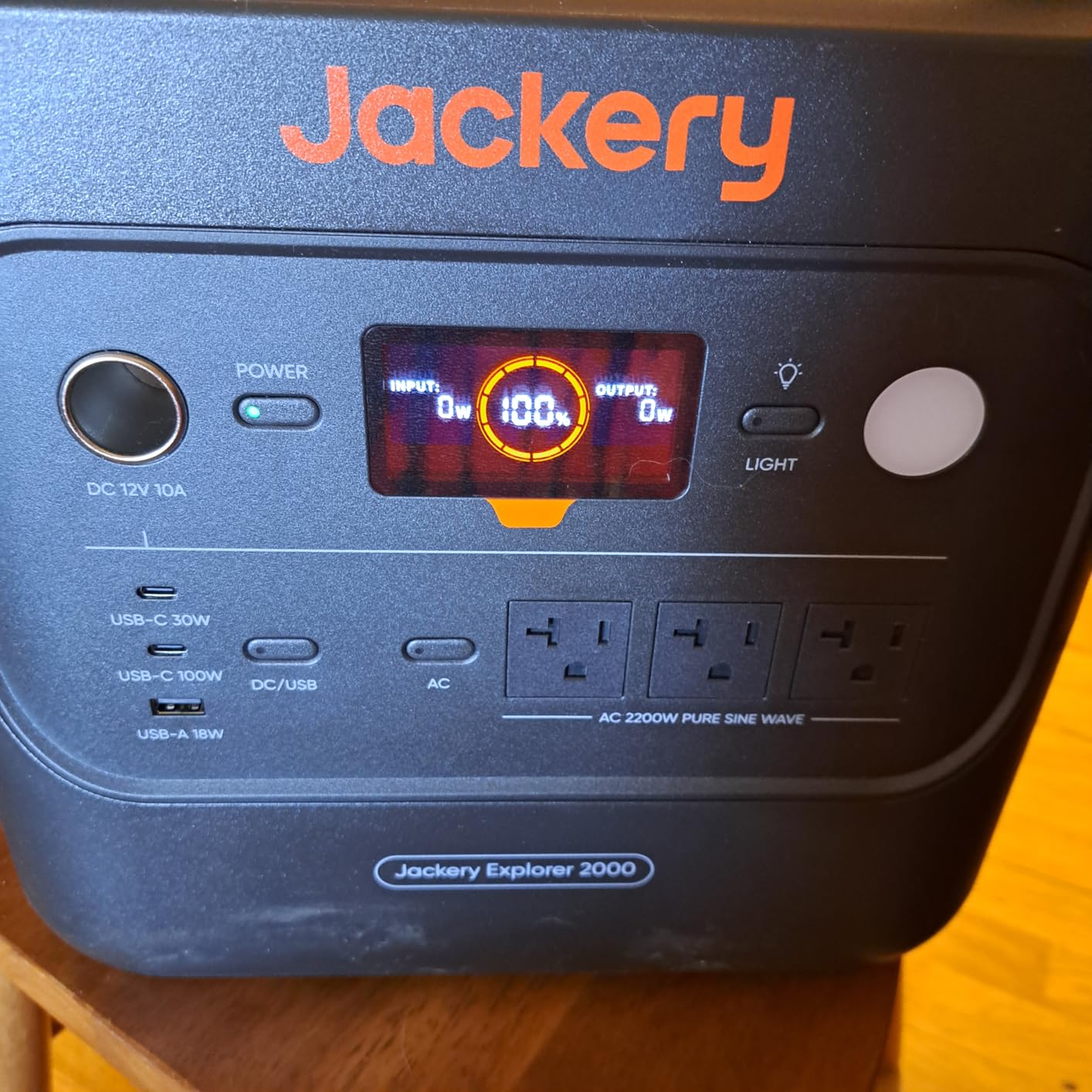 Jackery Explorer 2000 v2 Portable Power Station, 2042Wh, 2200W AC Output customer photo 1