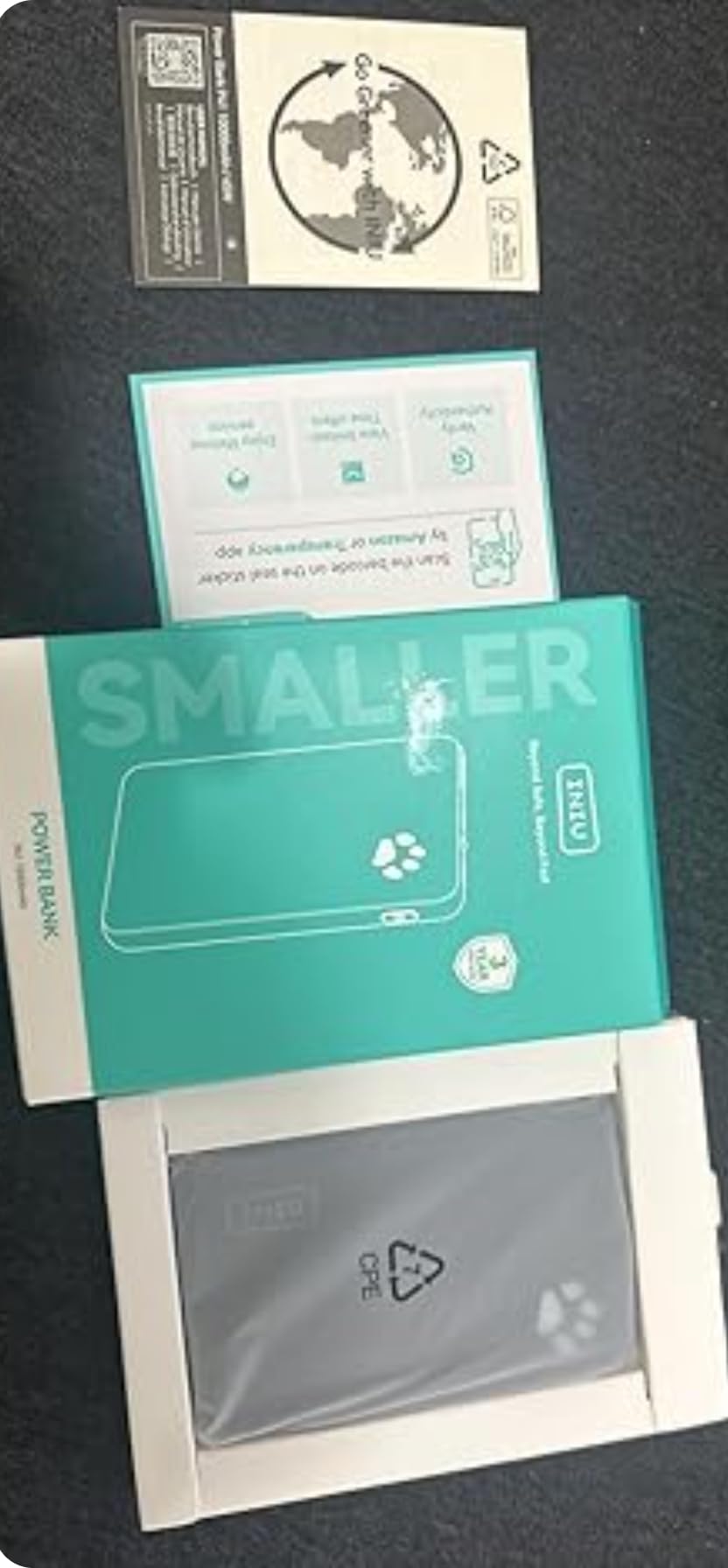 INIU 10000mAh 45W Fast Charging Portable Charger, Smaller Travel Power Bank customer photo 2