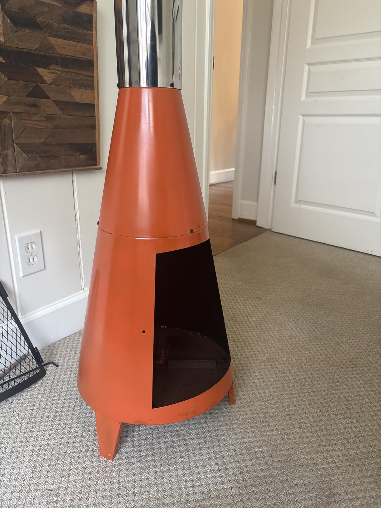 BDL Outdoor Chiminea Fireplace Wood Burning Fire Pit for Patio customer photo 1