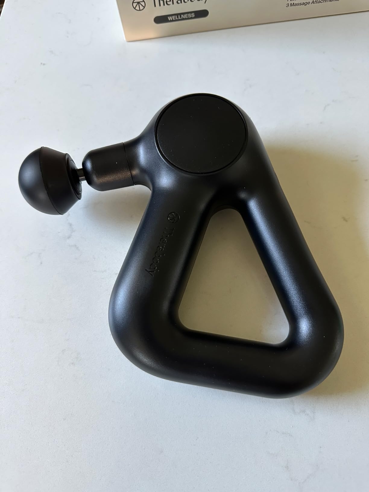 TheraGun Therabody Relief Massage Gun | for Daily Comfort | 3-Speed | Black customer photo 2