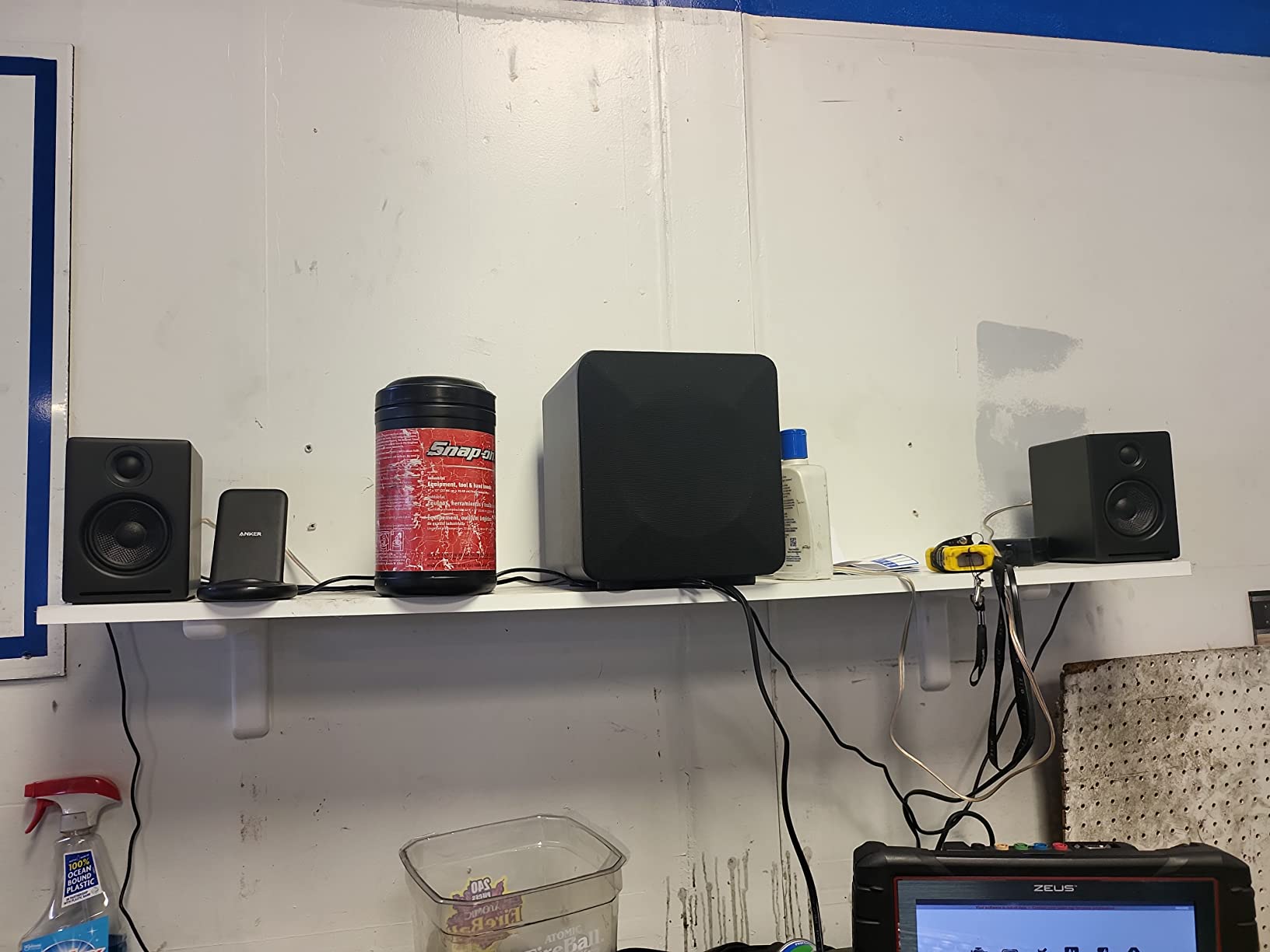 Audioengine S6 Mini Subwoofer - Compact 210W Powered Bass Speaker | for Music, Movies, Gaming & Home Office Setups - Black customer photo 2