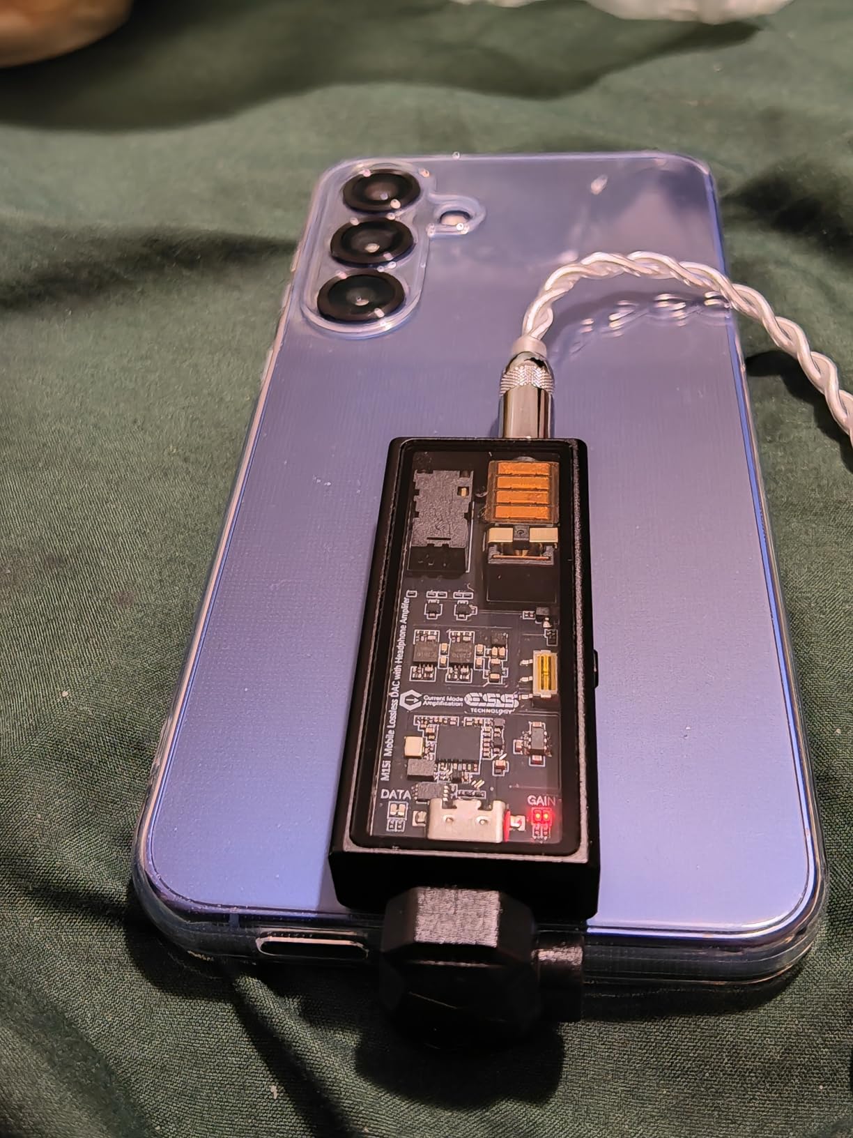 KA15 Portable DAC and Headphone Amplifier (Black) customer photo 2