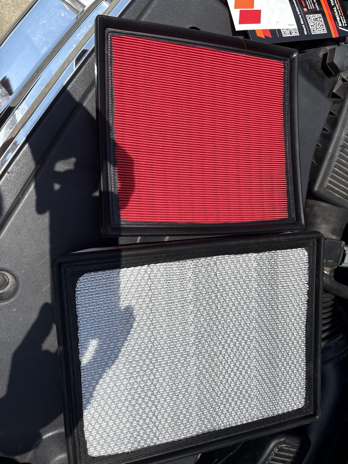 K&N Engine Air Filter: Long Life 18,000 Mile Replacement Air Filter: Compatible 2010-2026 Toyota/Lexus/Mitsubishi (Highlander, RAV4, Sienna, Avalon, Camry, ES 350, NX300, Rx350, L200, Triton) KNA-2443 customer photo 2
