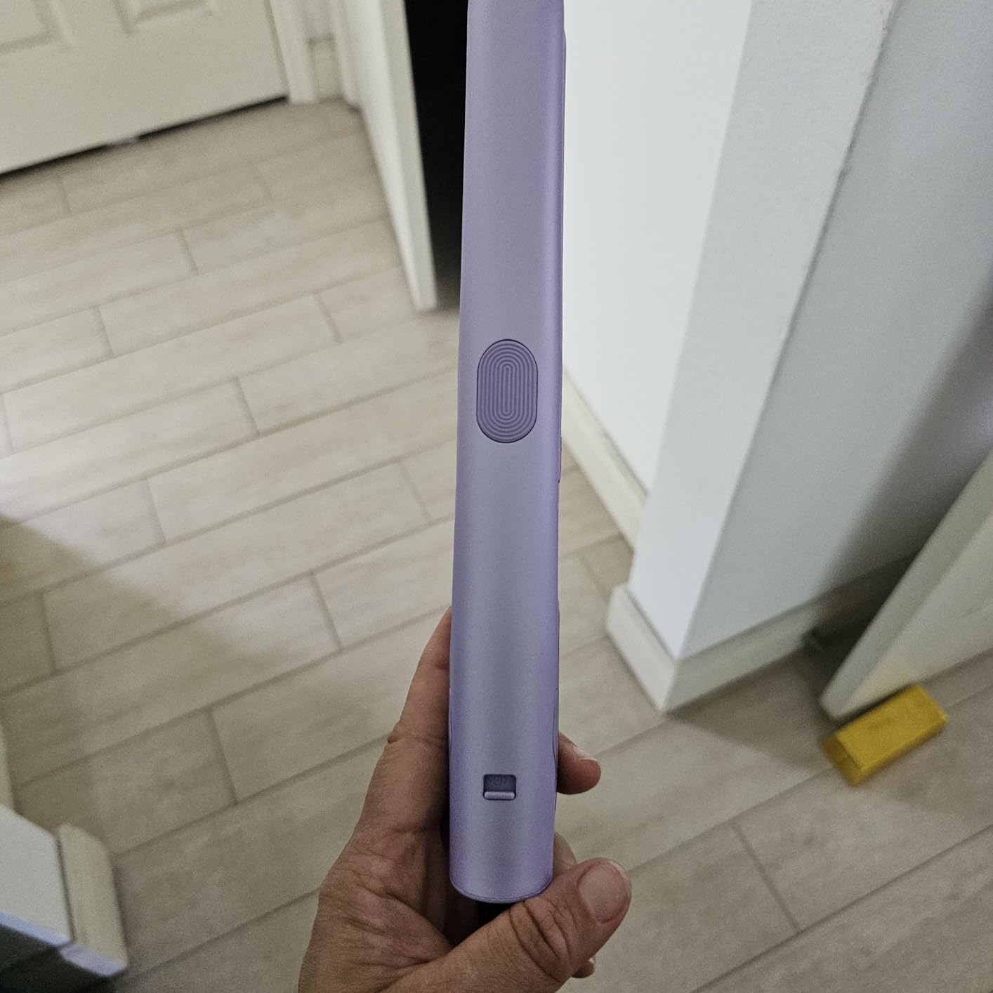 Annlary Hair Straightener 1 Inch Flat Iron and Curler 2 in 1 Titanium Ceramic Ionic Dual Voltage Straightener with Heat-Resistant Silicone, for Less Frizz, Shinier & Smoother customer photo 1