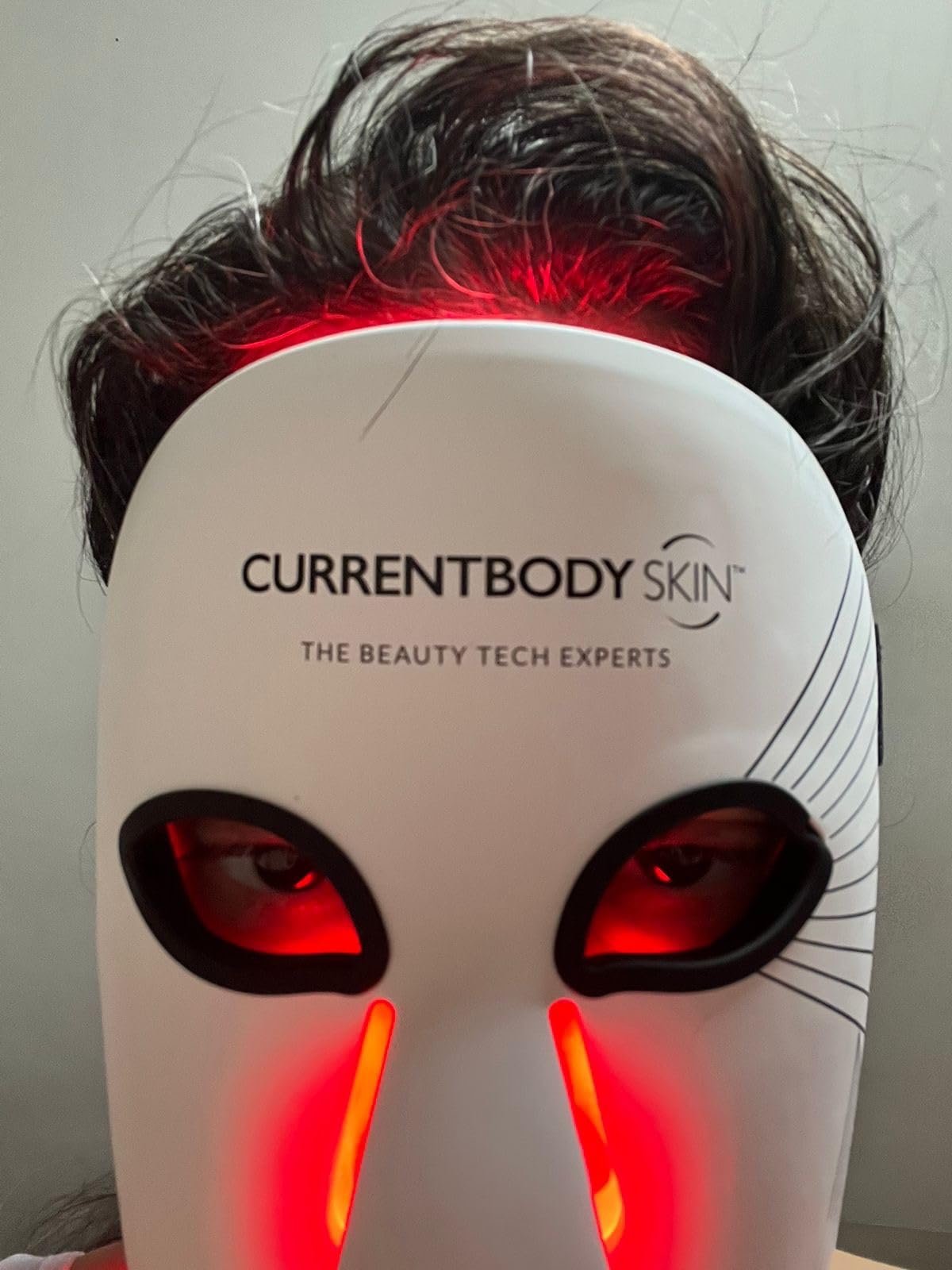 CurrentBody Skin Red Light Therapy LED Face Mask: Series 2 customer photo 1