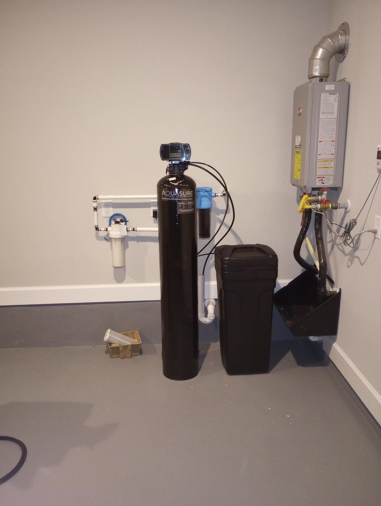 Aquasure Harmony Series 70,000 Grains Whole House Water Softener with Automatic Digital Metered Control Head | Fine Mesh Resin for Iron Removal customer photo 2