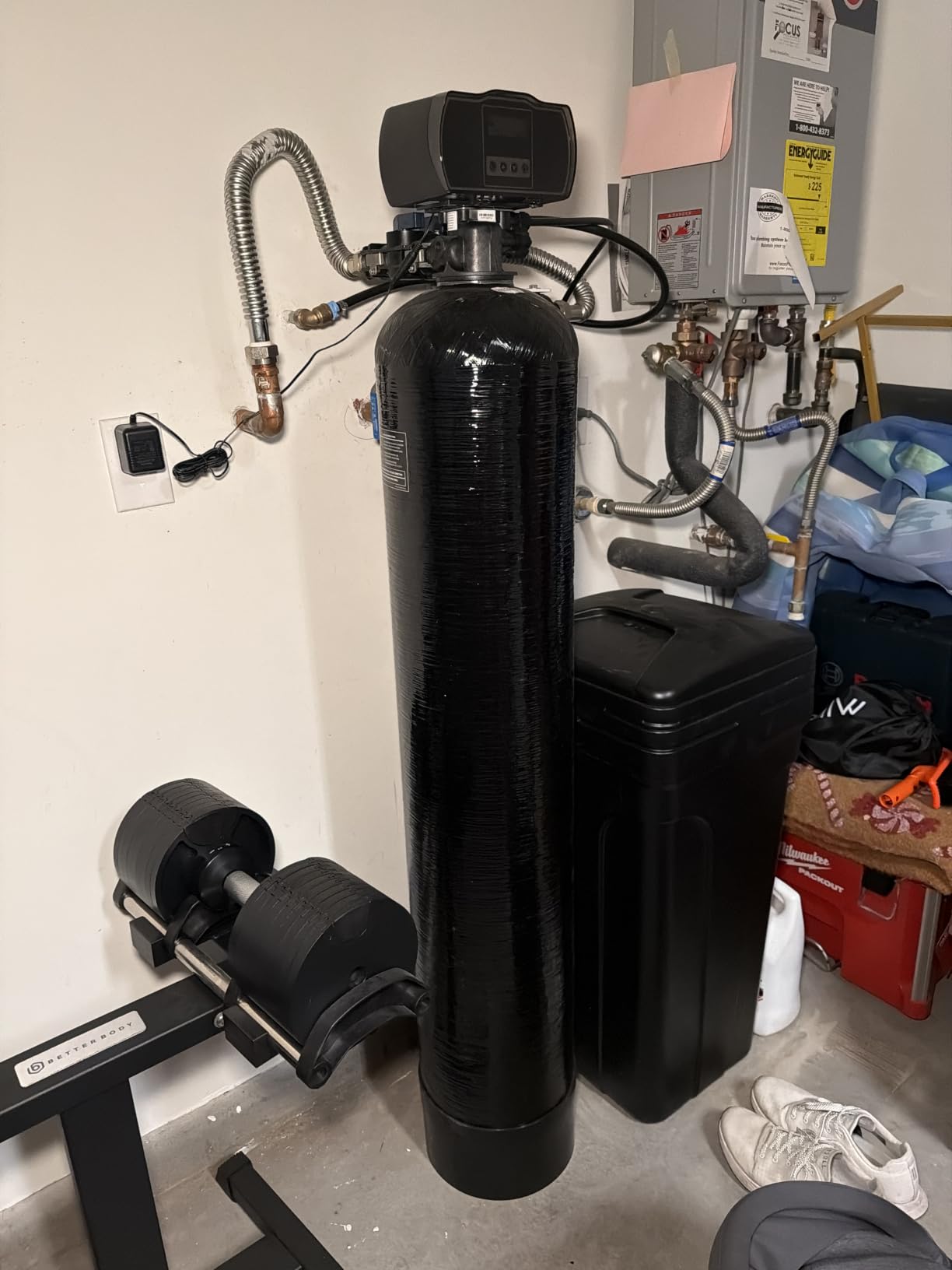 Aquasure Harmony Series 50,000 Grains Whole House Water Softener with High Performance Automatic Digital Metered Control Head with Pre-Filter customer photo 2