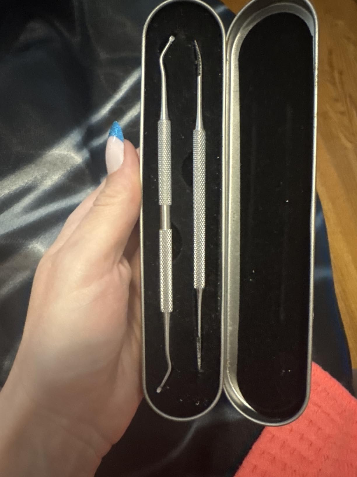 Famlife 7-Piece Professional Pedicure Kit with Toenail Scissors Cuticle Trimmer Nail File Pedicure Knife Blade,Stainless Steel Tools Ingrown Toenail Removal Kit for Nail Care customer photo 2