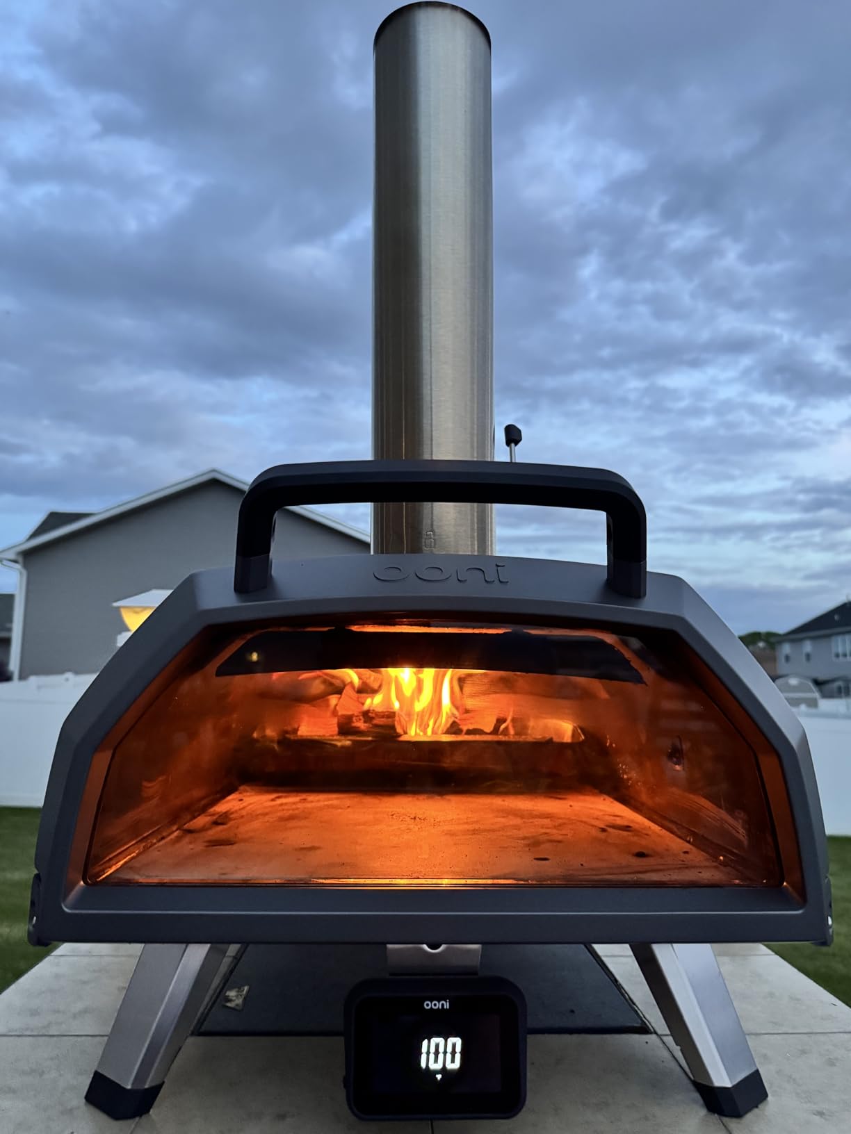 Ooni Karu 2 Pro Multi-Fuel Pizza Oven - Wood and Gas Dual Fuel 16 Inch Pizza Maker customer photo 2